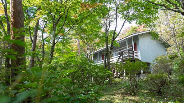 1日1組限定｜素泊まりプラン｜BBQコンロ無料貸出｜木々に囲まれたプライベートコテージ