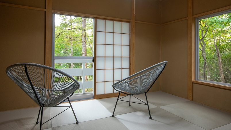 1日1組限定｜素泊まりプラン｜BBQコンロ無料貸出｜木々に囲まれたプライベートコテージ