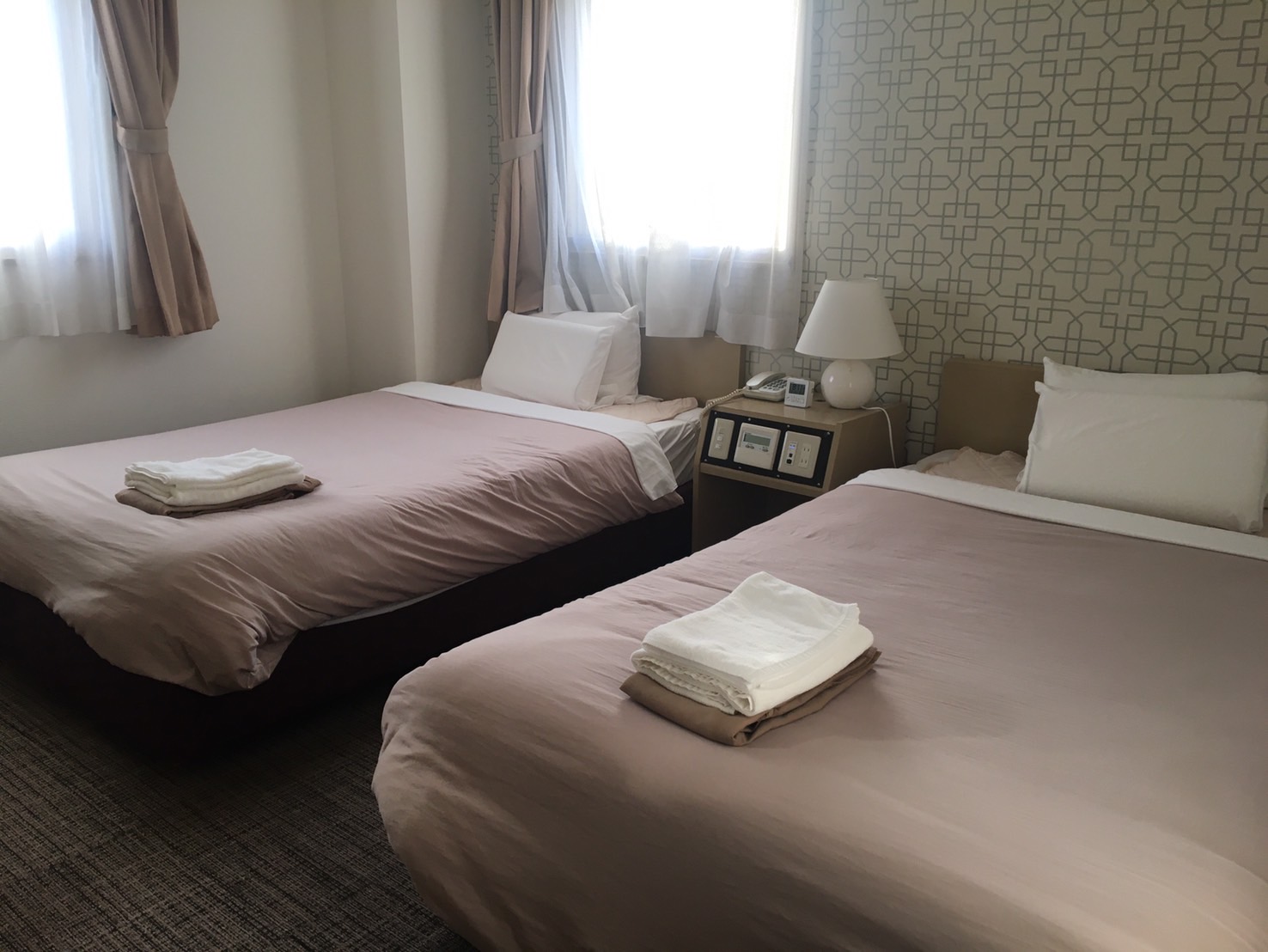 ツインルーム洋室