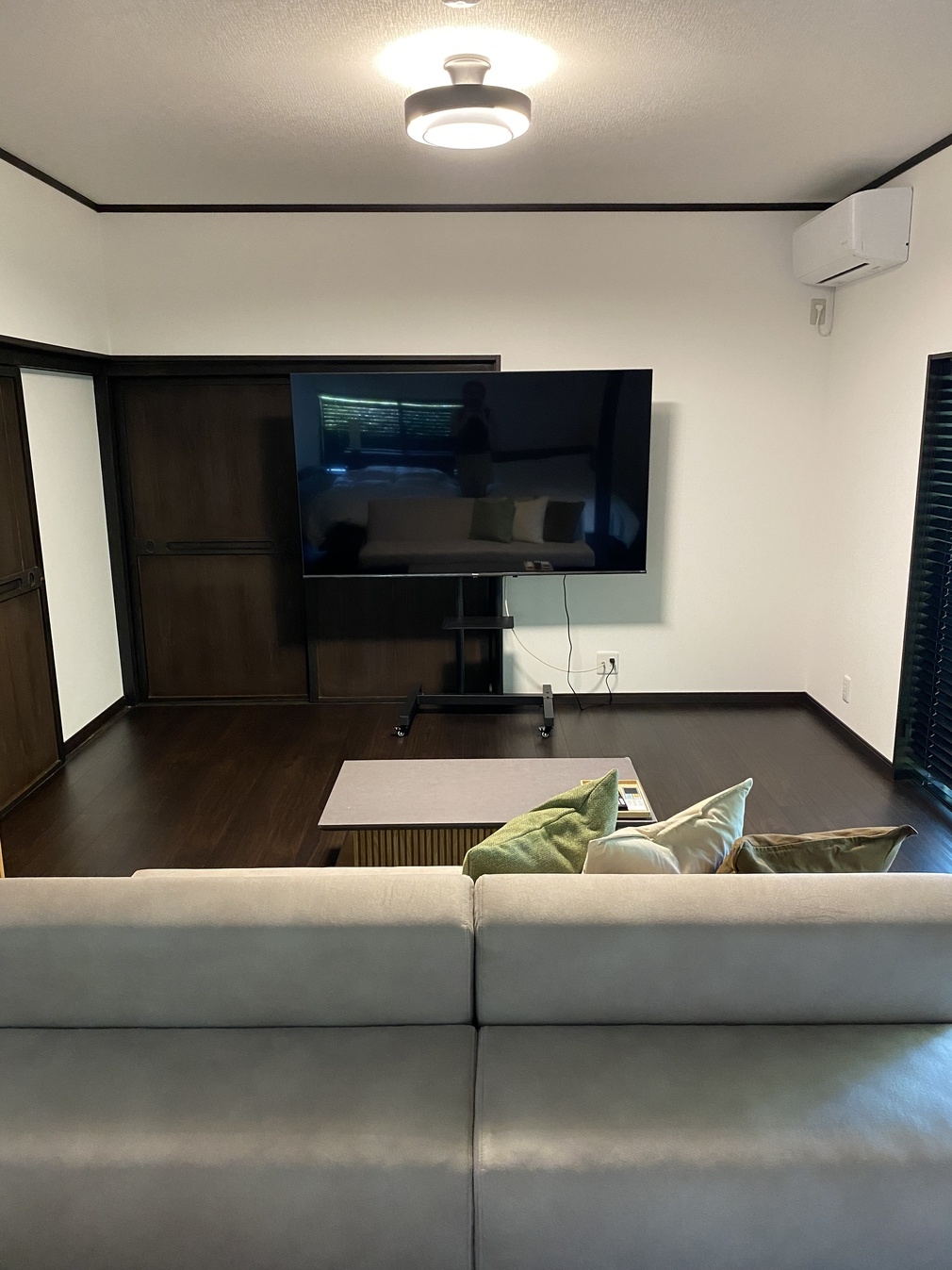 夕食に囲炉裏のコース料理を付けれるプラン