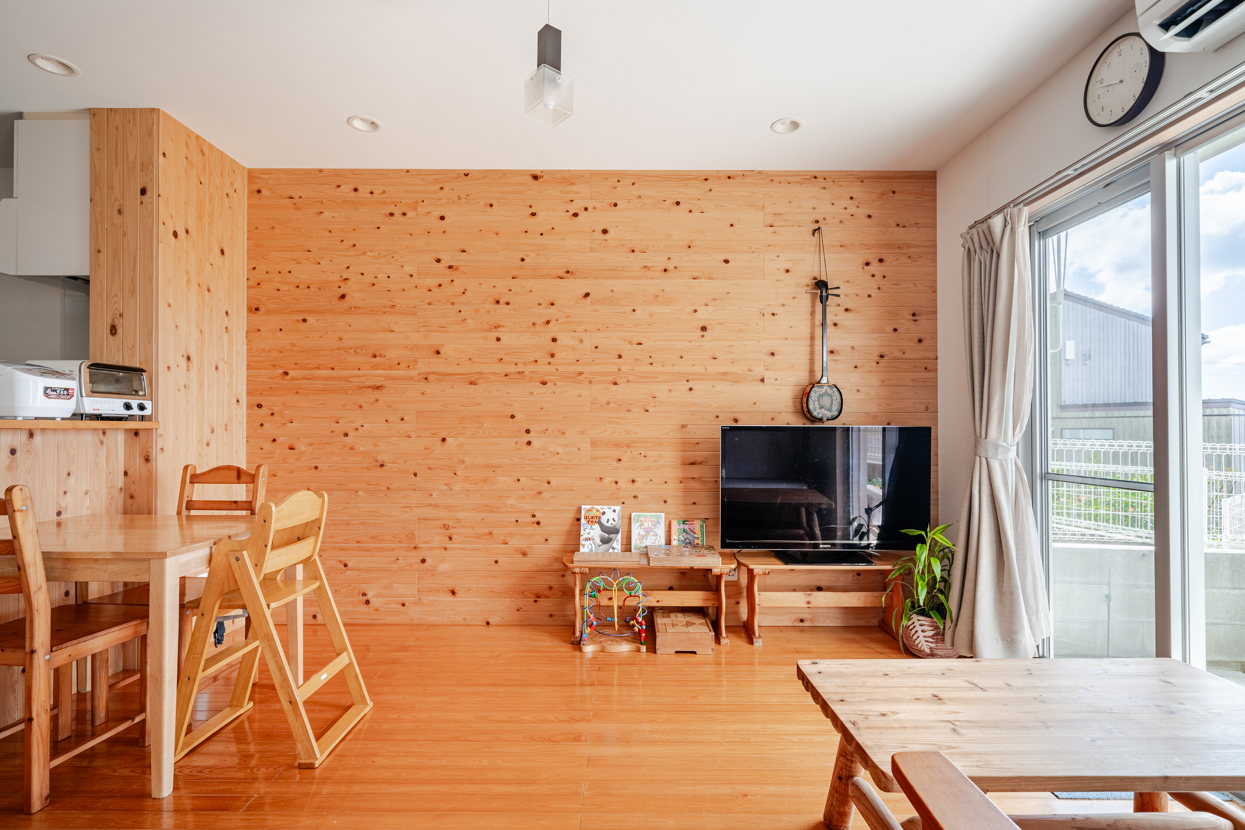 海の見えるリビング