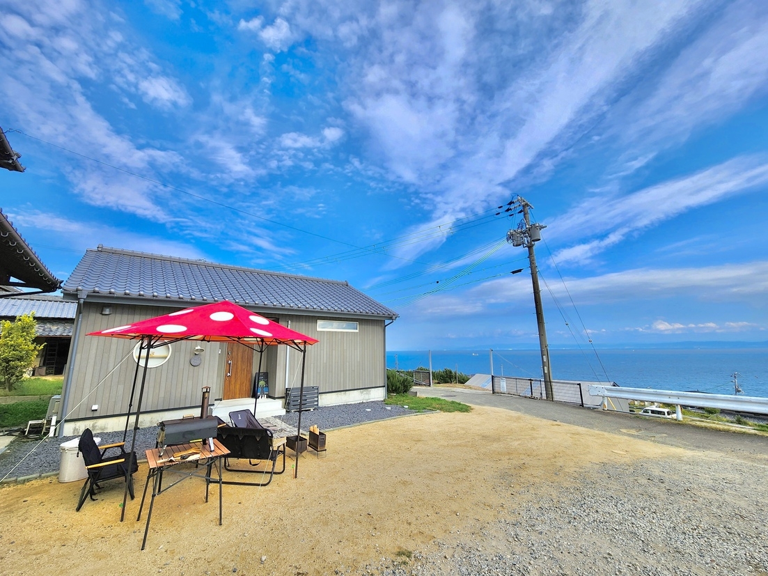 【BBQ・焚火・ピザ窯付き】夜の星空と波音を聞きながらのリラックス旅！(※食材は持込み)