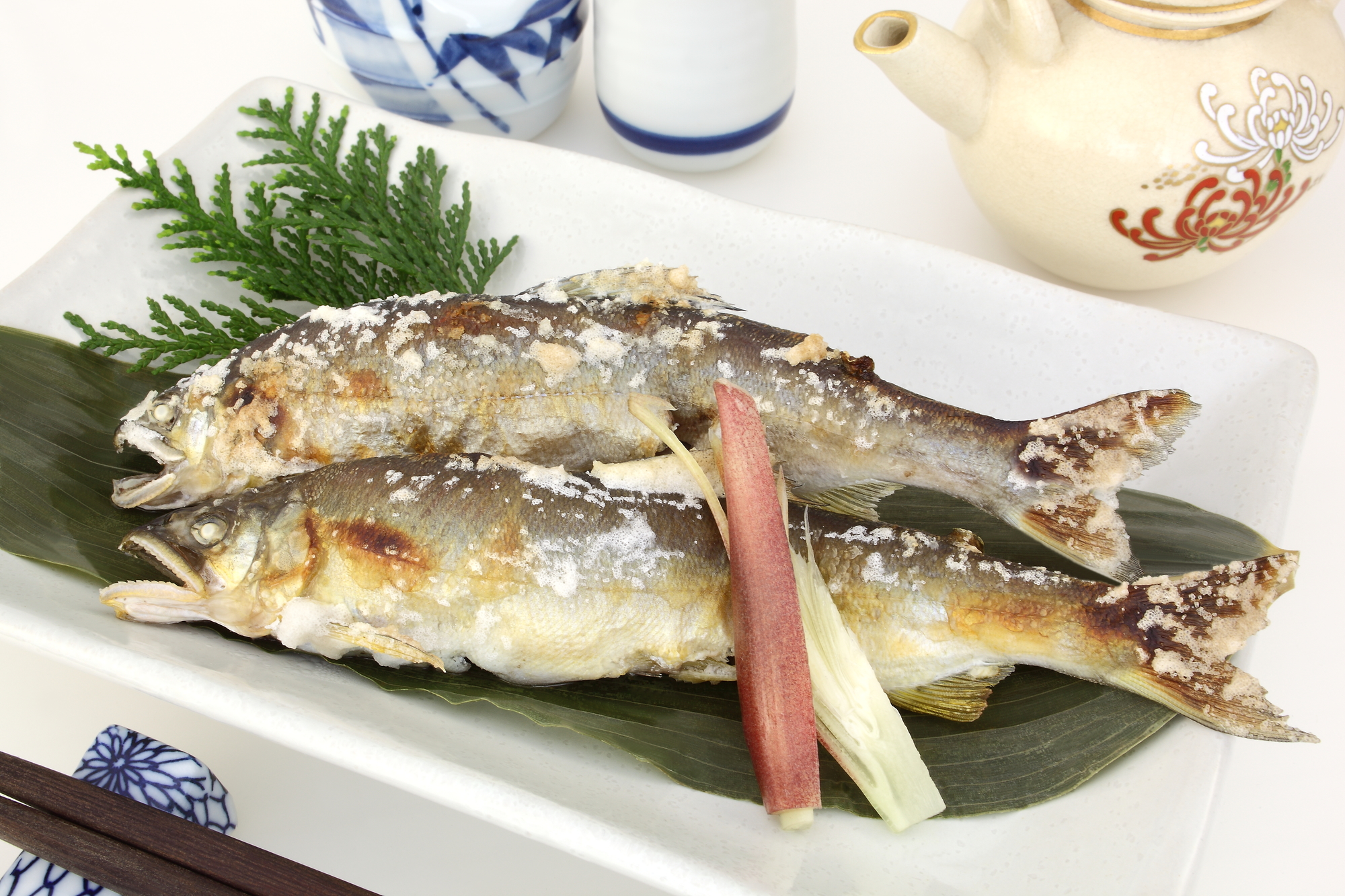 鮎の塩焼き
