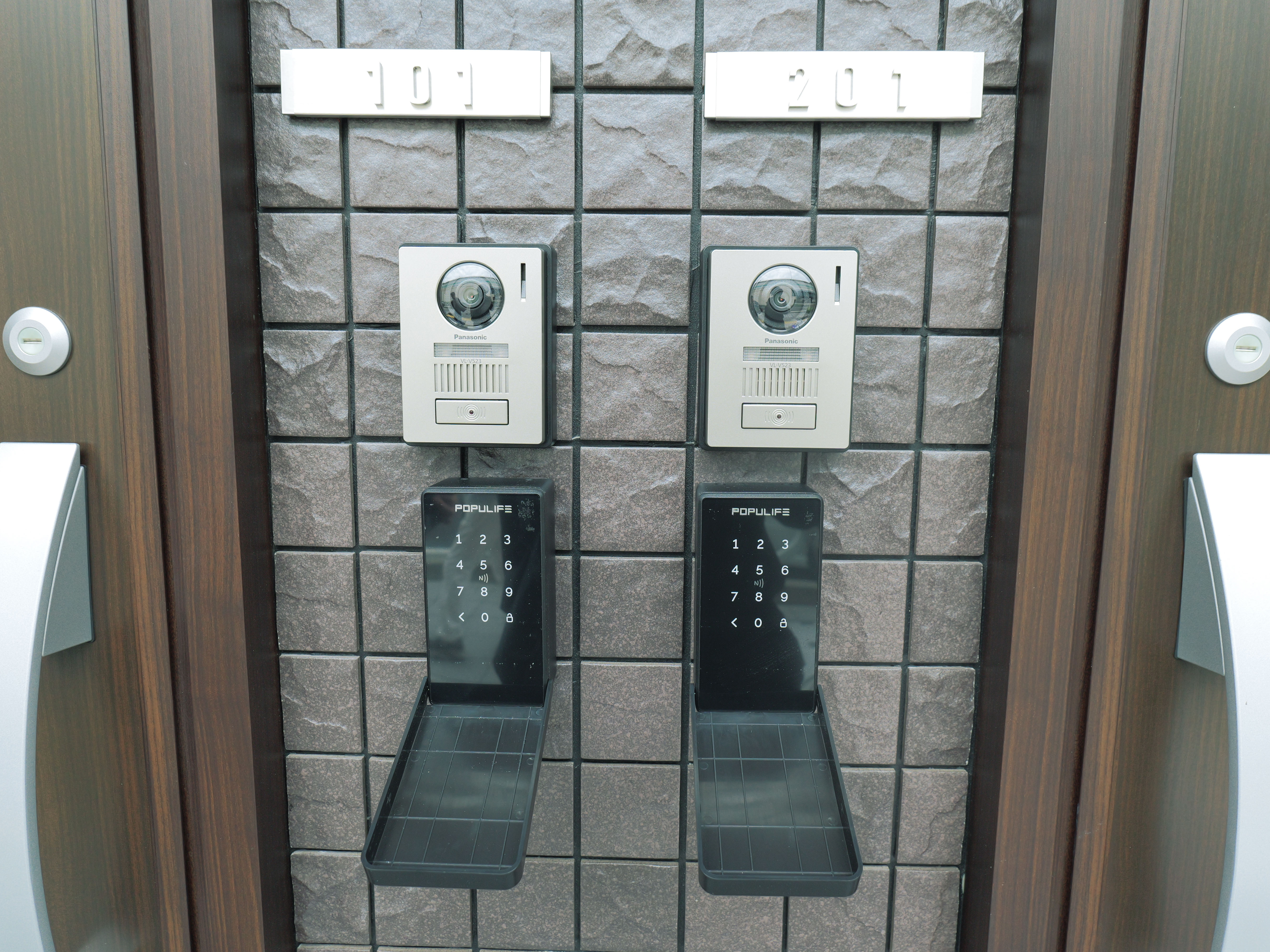 パスワードで入室機能