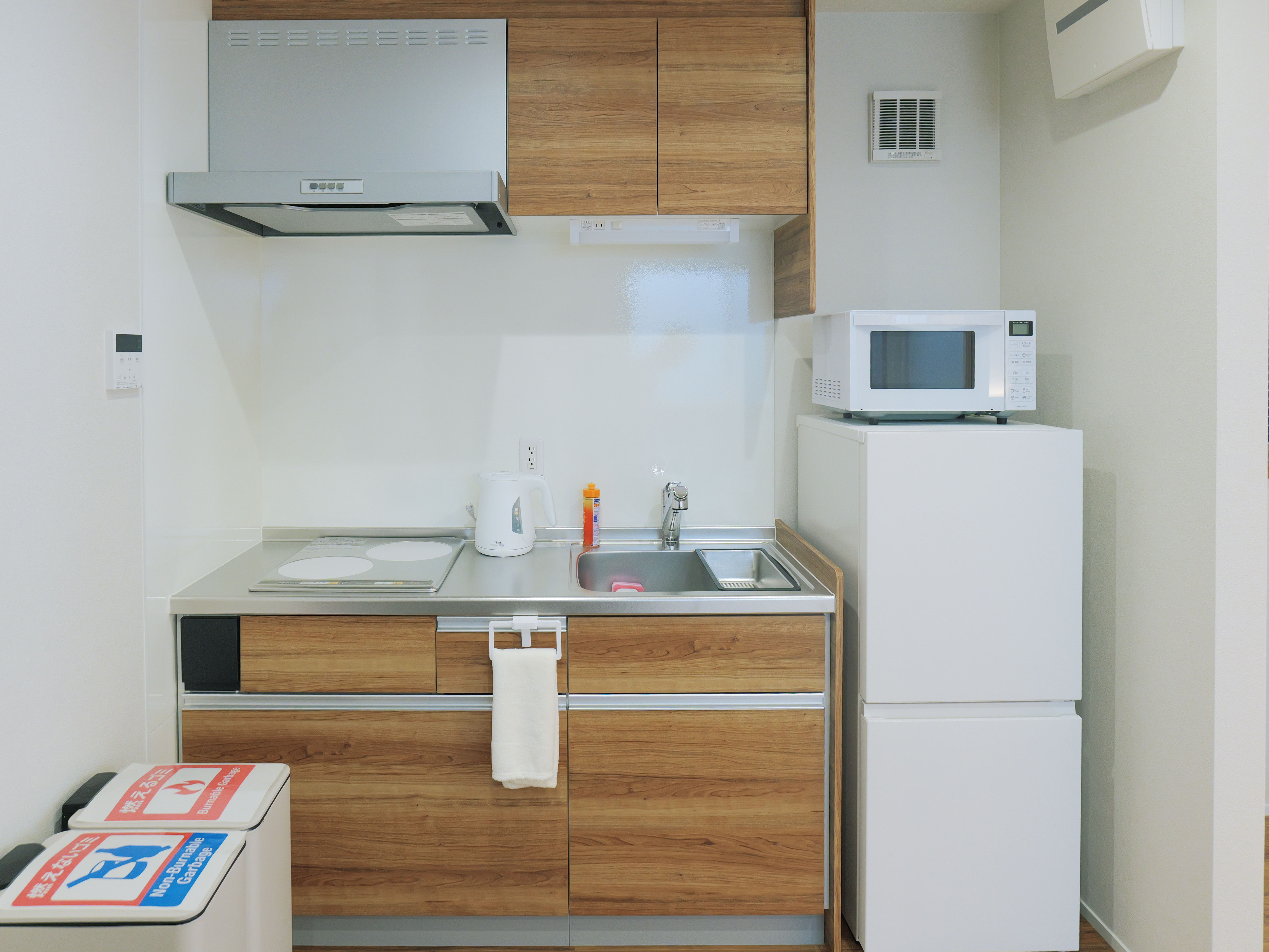 電子レンジ＆冷蔵庫