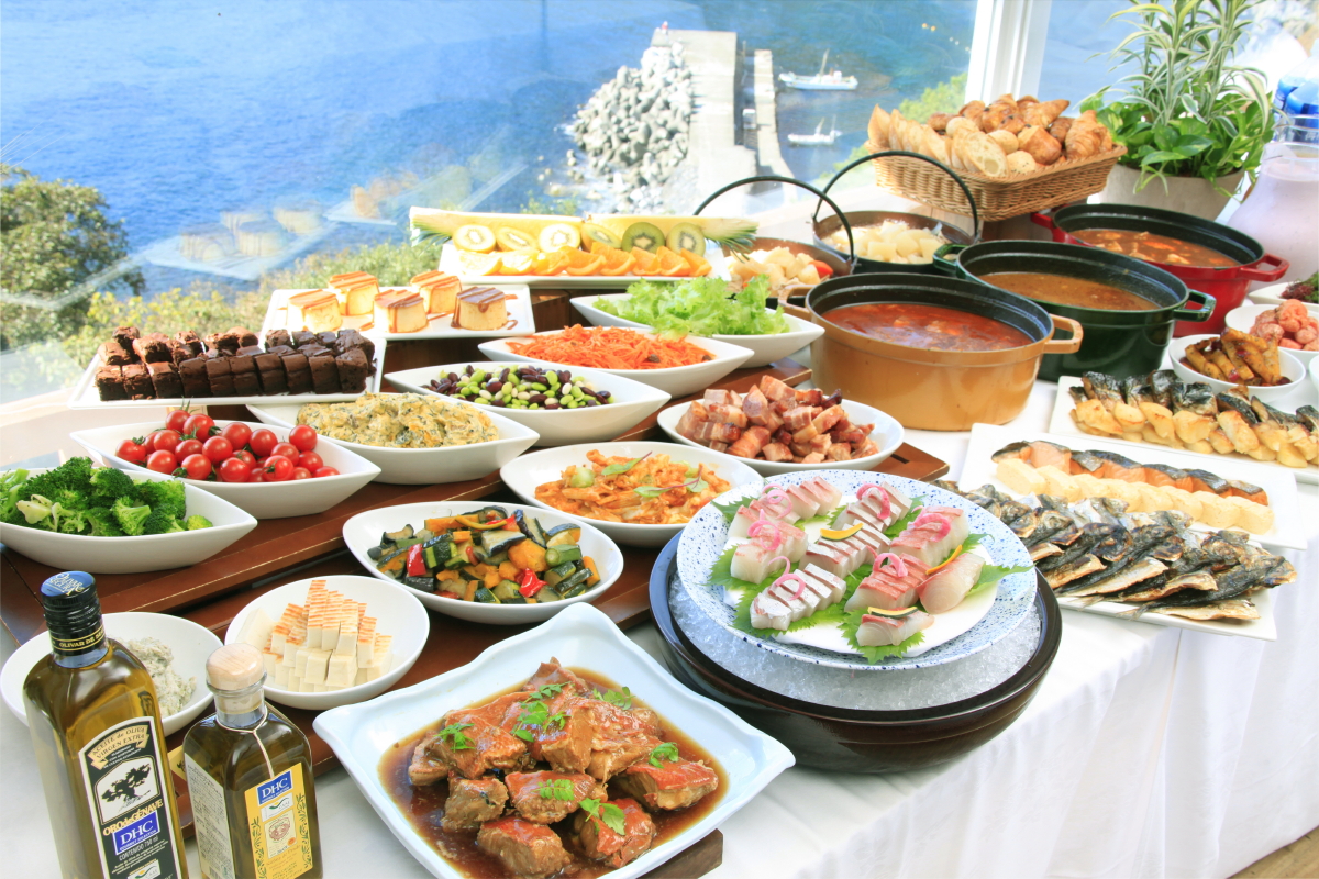 赤沢温泉ホテル　朝食バイキング