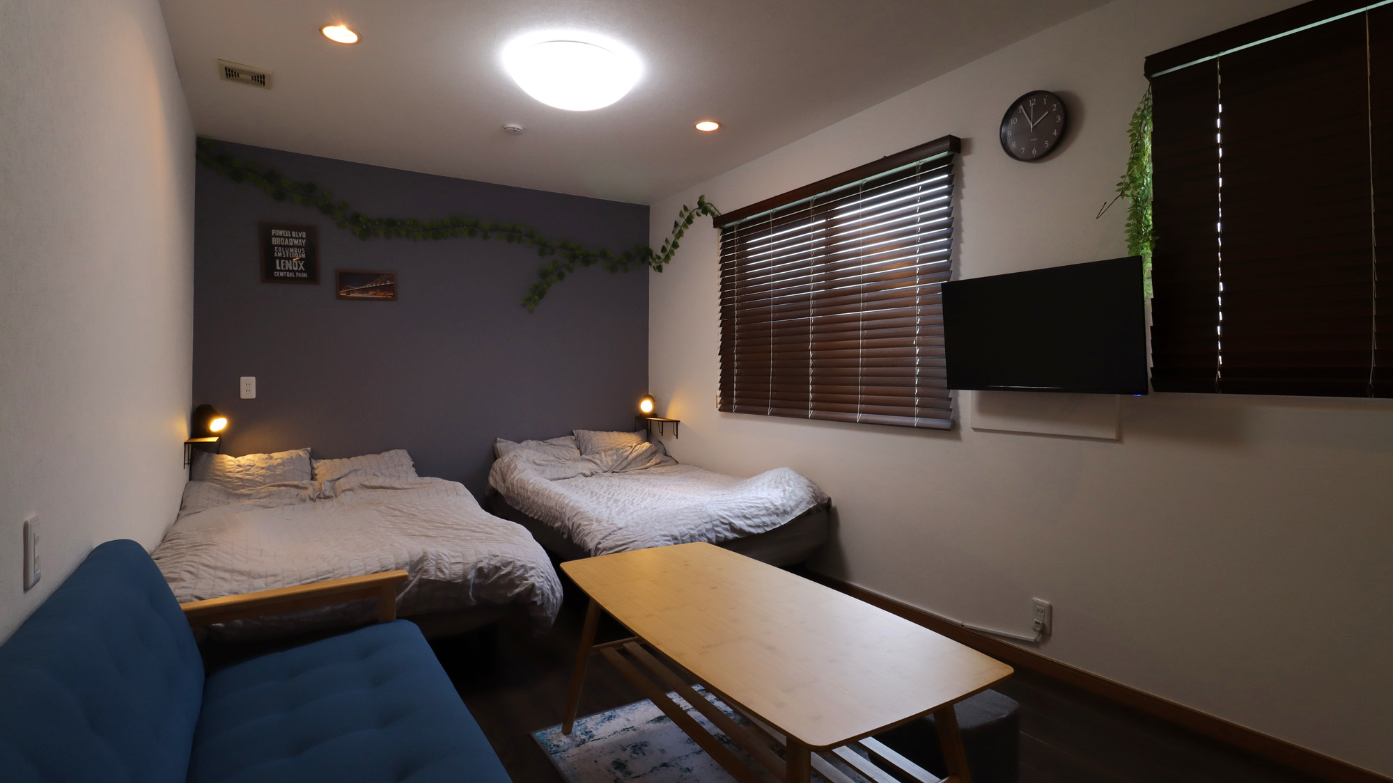 【8号棟】夜は秘密基地のような雰囲気が楽しい