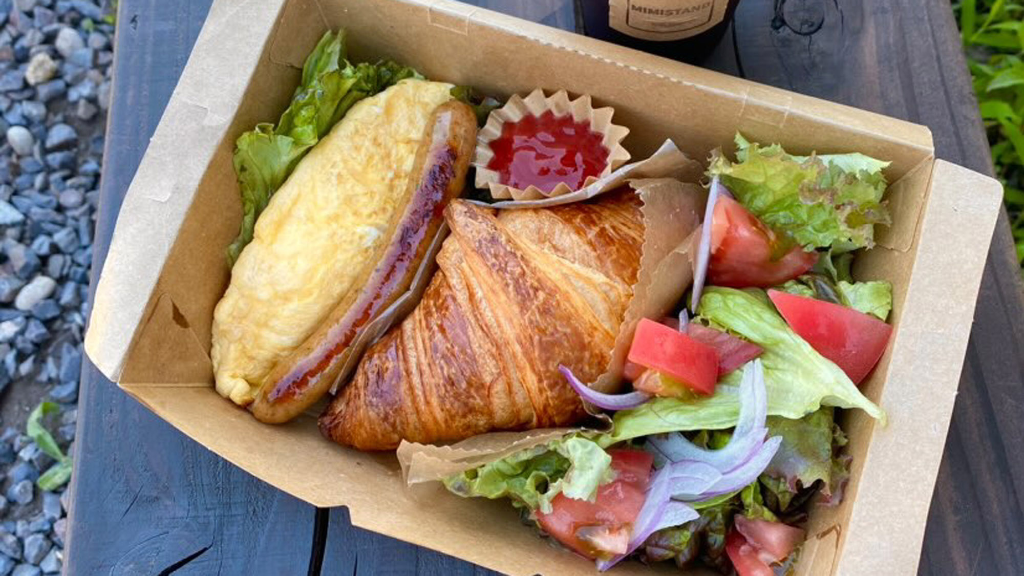 ＊【朝食】焼きたてクロワッサンが美味しい♪