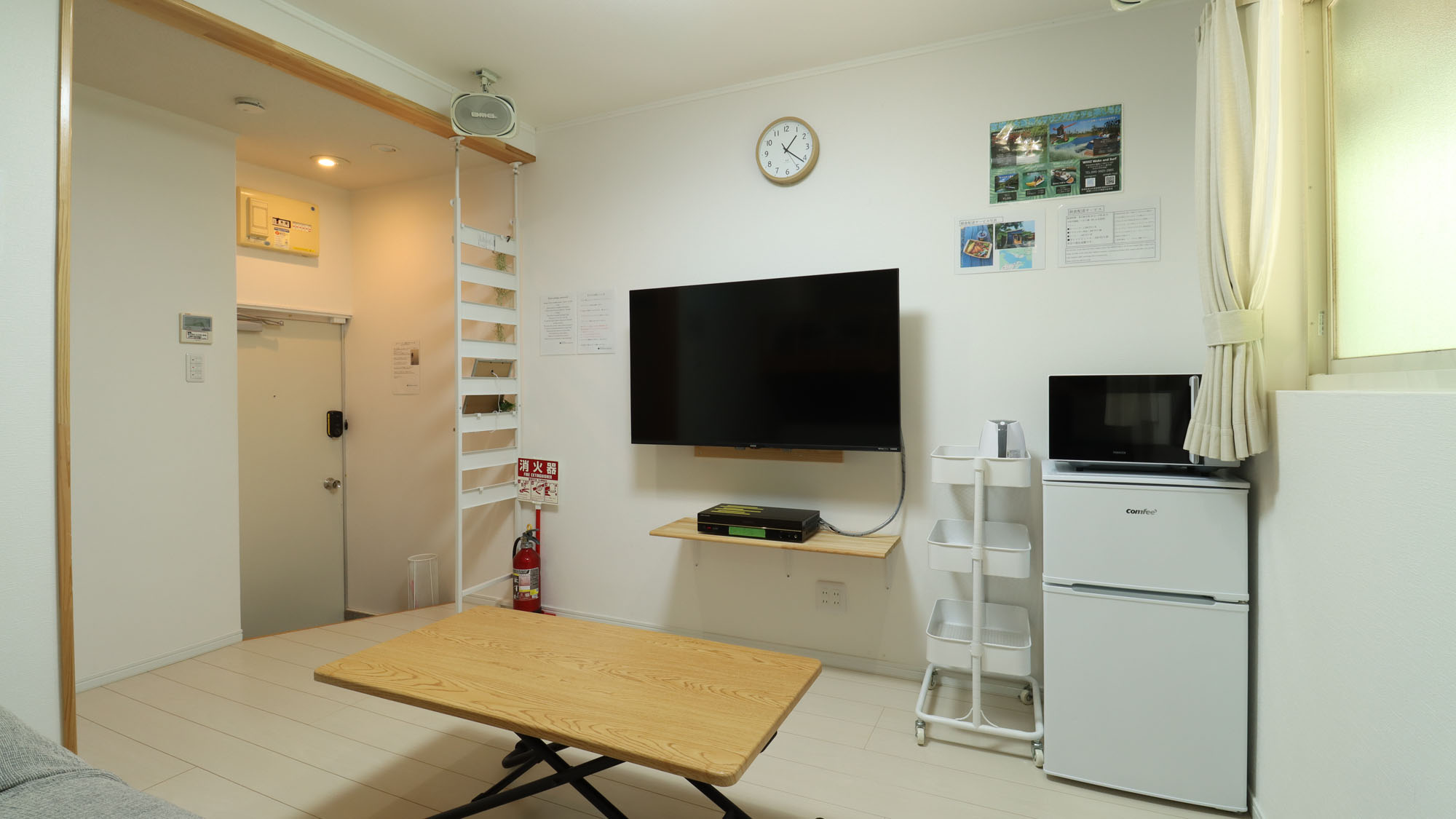 【１０号棟】専用スピーカー付きでスマートテレビも大迫力で楽しめる