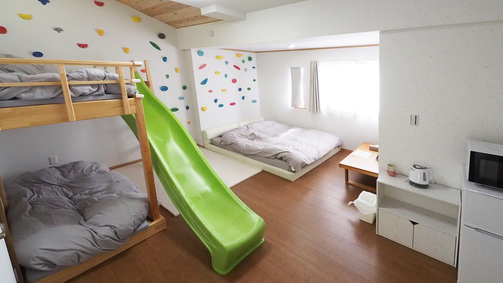 【1号棟】ボルダリング付きファミリールーム