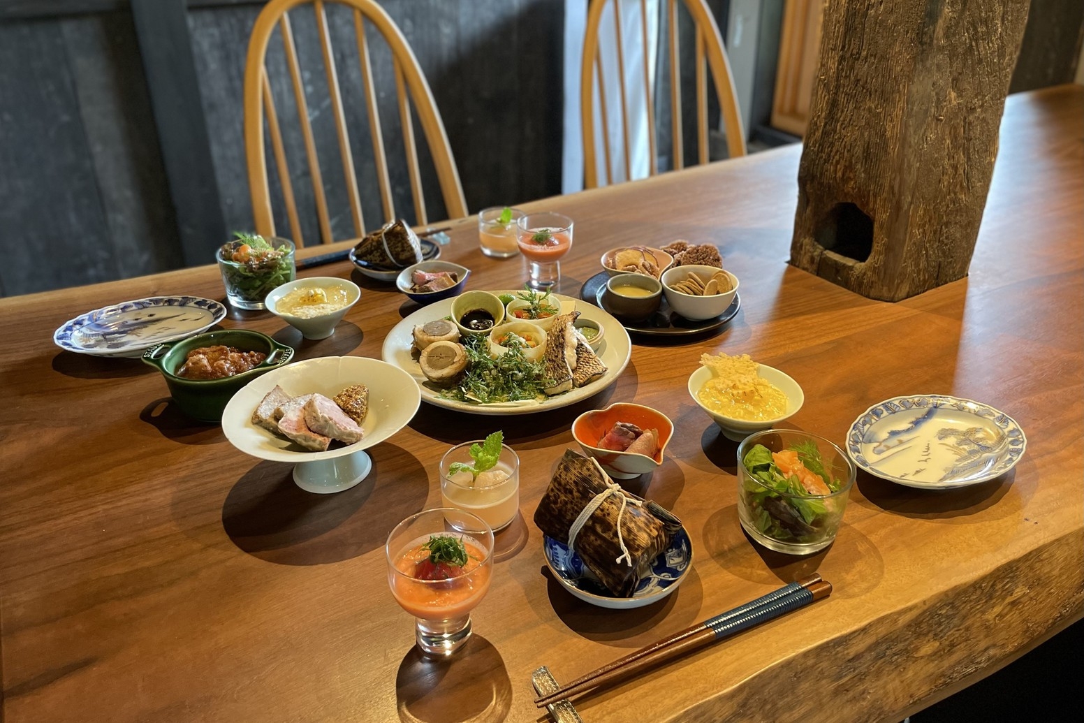 八ヶ岳西麓の隠れ里で過ごす古民家一棟貸し【旬を味わうけんろく 木箱の料理】夕朝食付きプラン