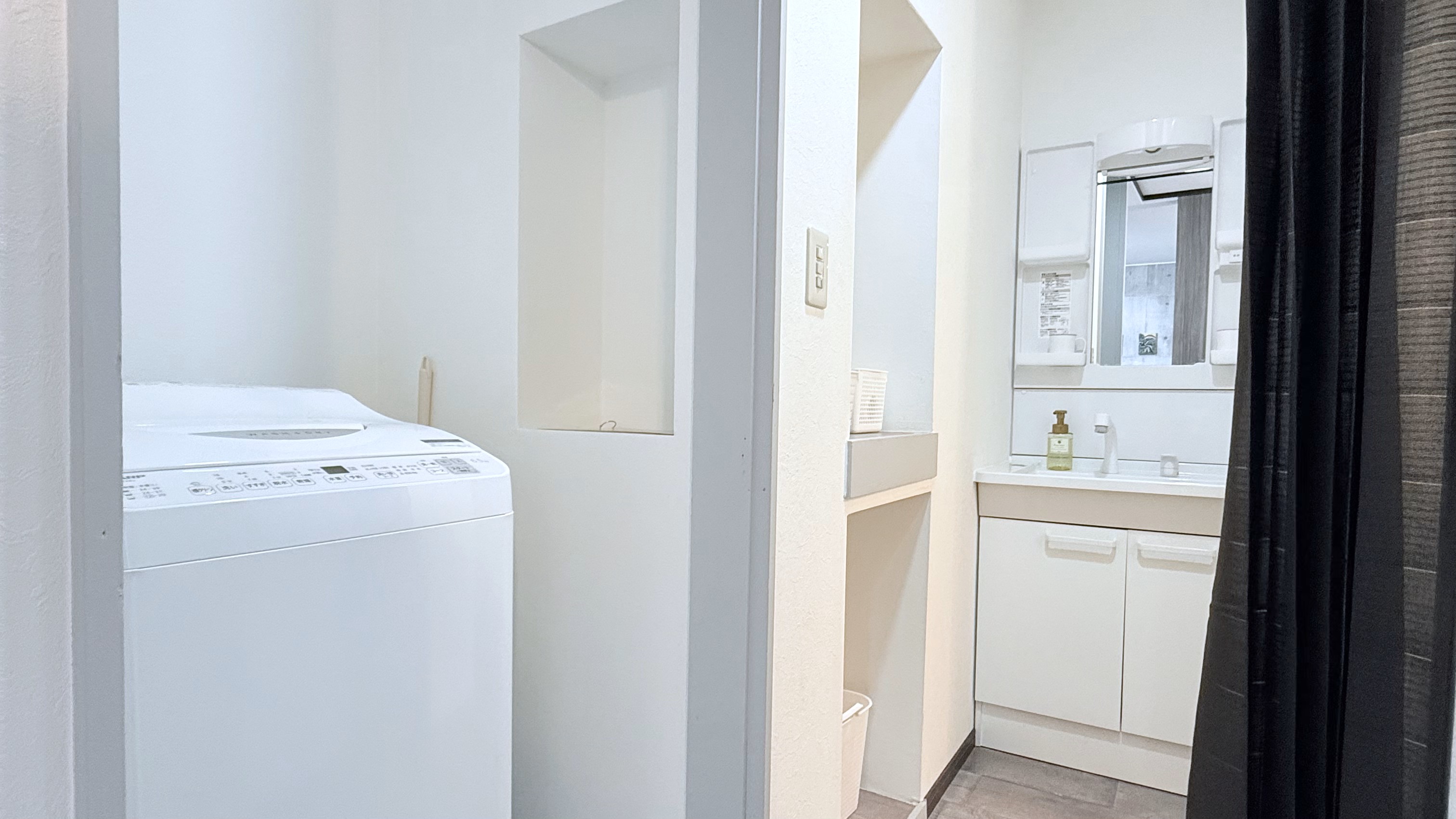 長期のご滞在をより身軽に、心地よく。ご家族連れの長期滞在では、衣類の準備も少なく旅行できます