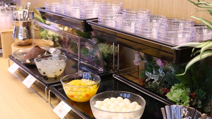 【〜レストラン羽二重茶寮で寛ぎのひとときを〜】軽食飲み放題付ラウンジプラン♪＜朝食付＞