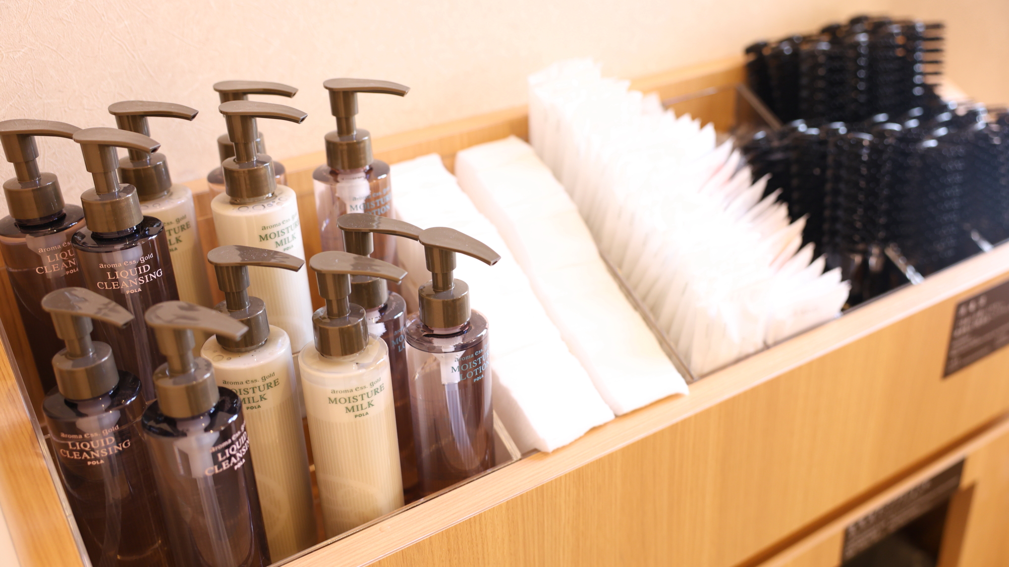 ◆【女性大浴場】脱衣場・アメニティ類