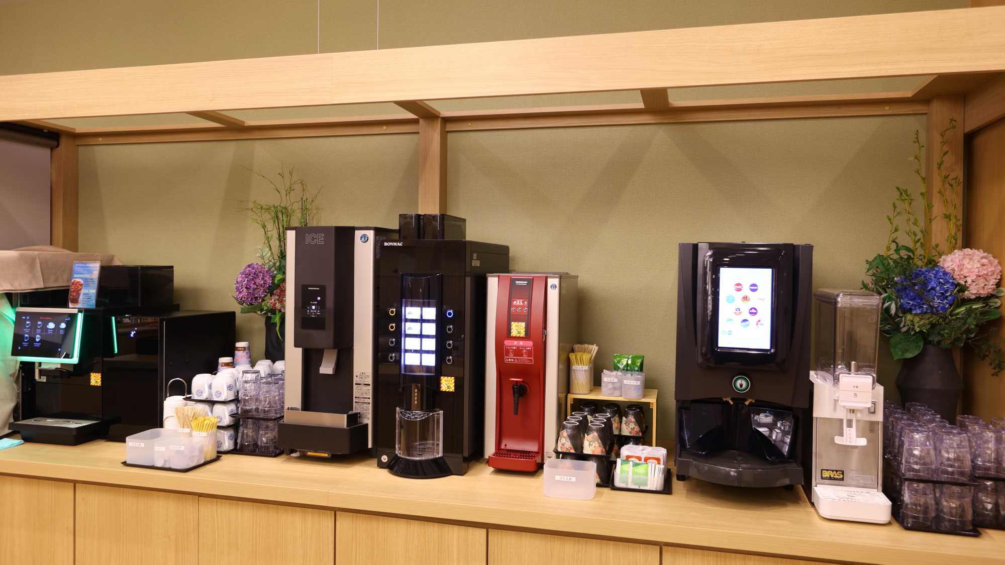 ◆【朝食】ドリンクコーナー