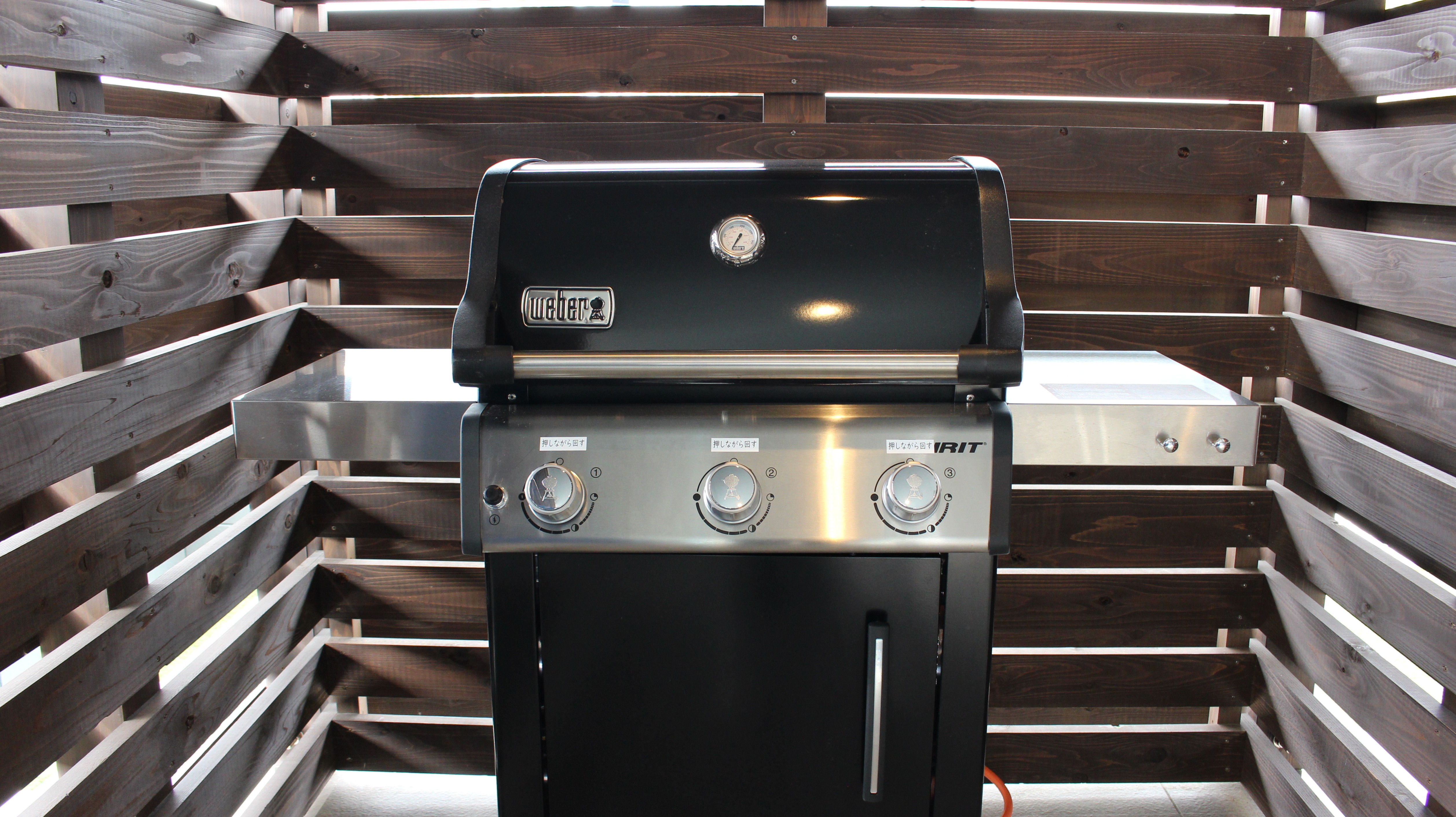 *【本格BBQグリル】屋外でも本格調理が楽しめる充実設備で非日常体験