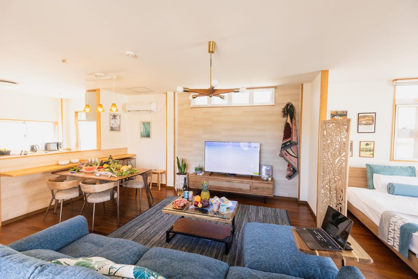 リビングルーム&ベッドルーム