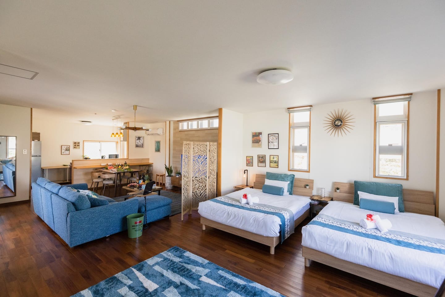 リビングルーム&ベッドルーム