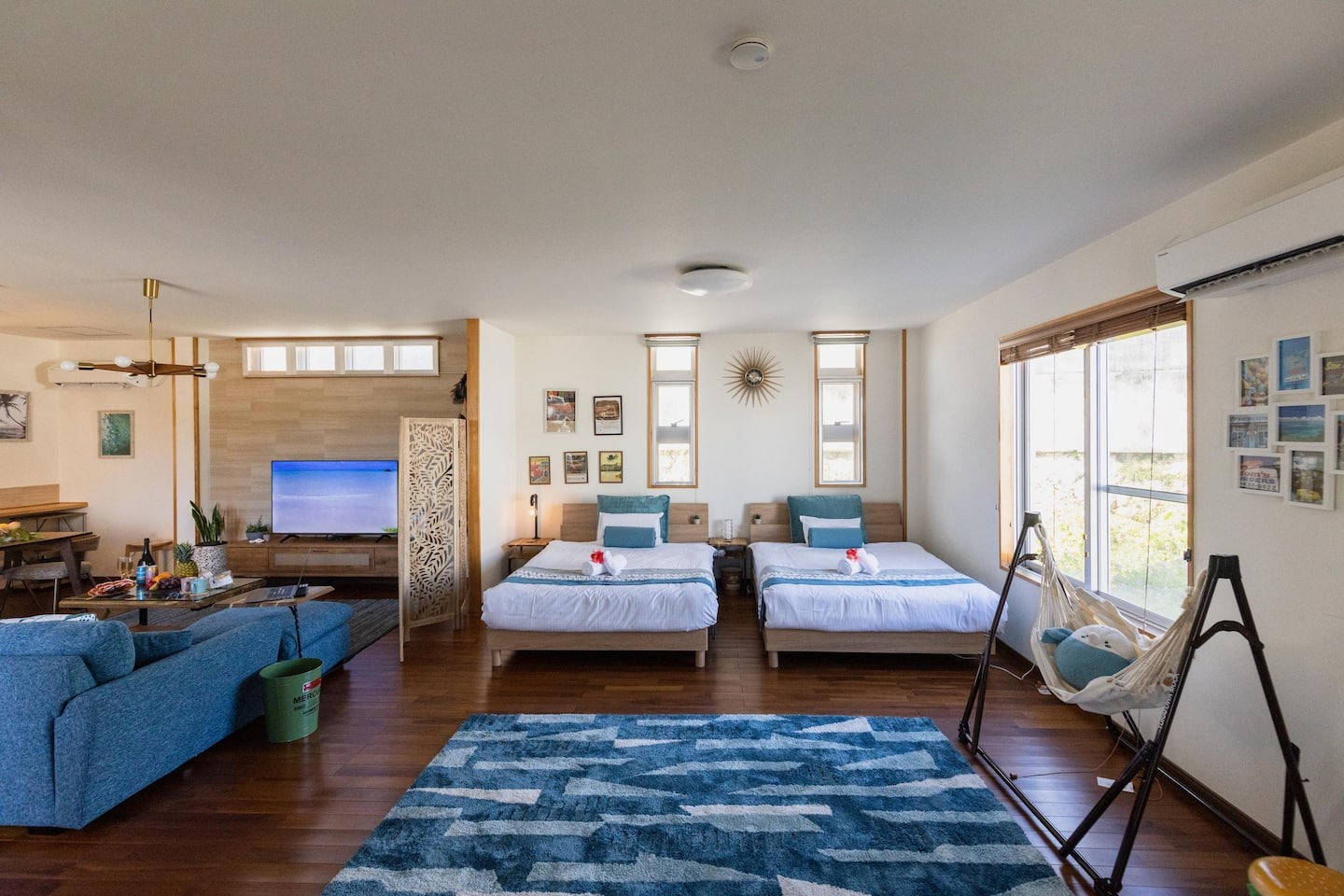 リビングルーム&ベッドルーム