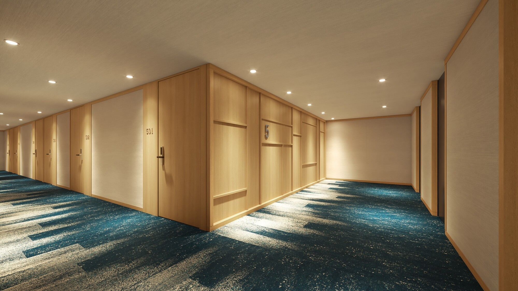 廊下（パース）