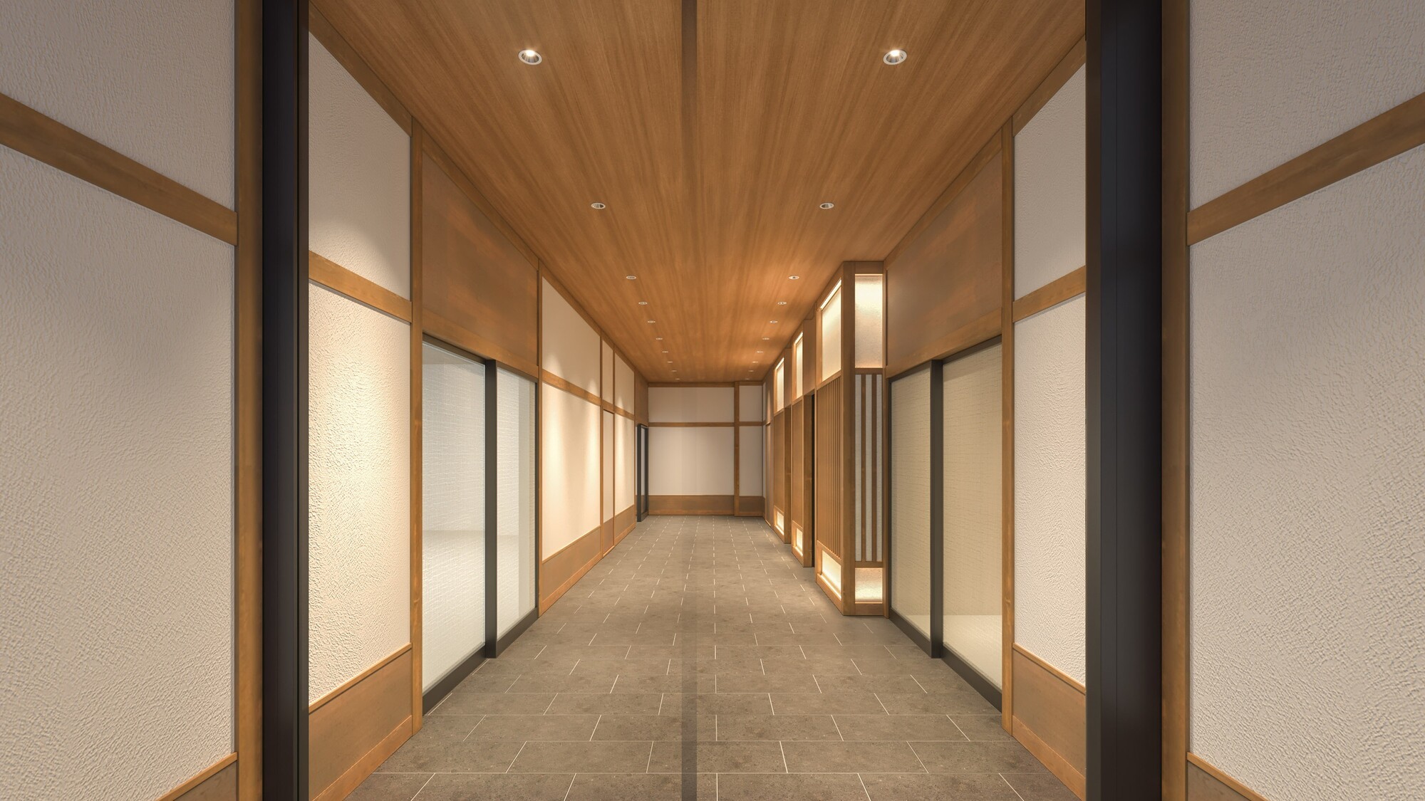 エントランス（パース）