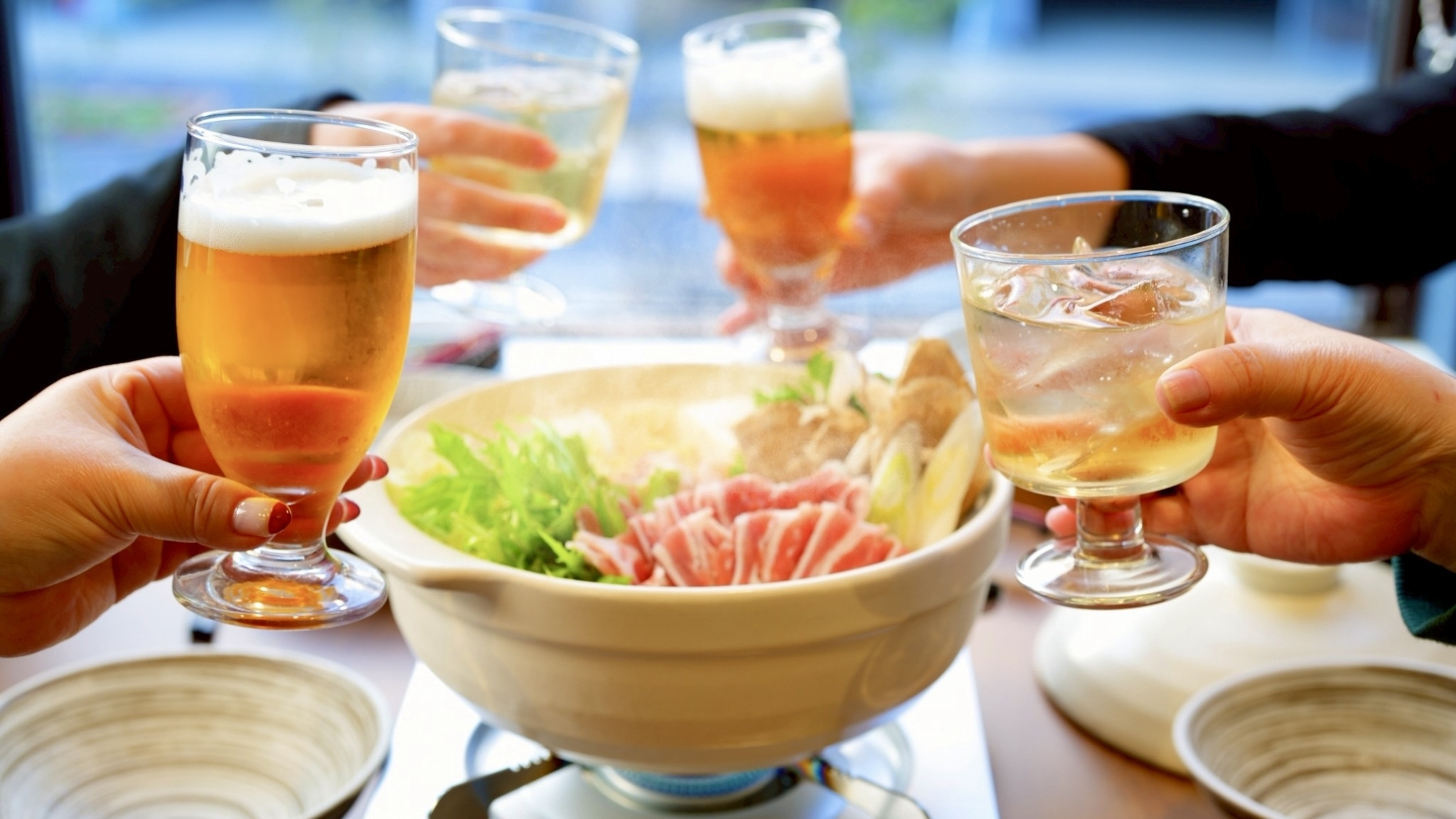 【冬季限定】四種の出汁を選べる！岩国の朝採れ野菜を堪能／鴨・地鶏の旨みが溶け合う極上鍋プラン