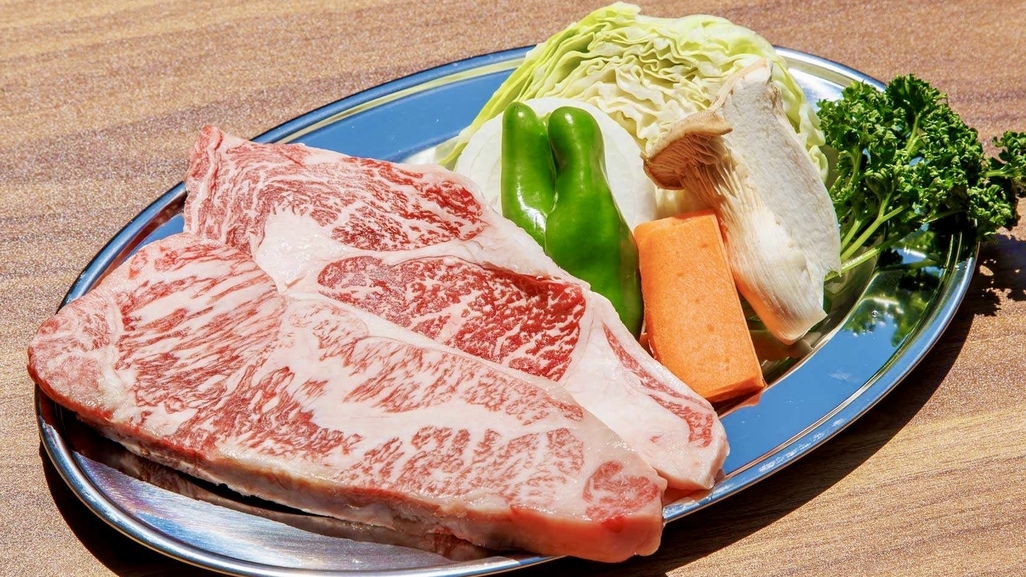 【カジュアルBBQ】特選高森牛ステーキ付き！森のホテル GEKKA／贅沢ステイプラン（一泊二食）