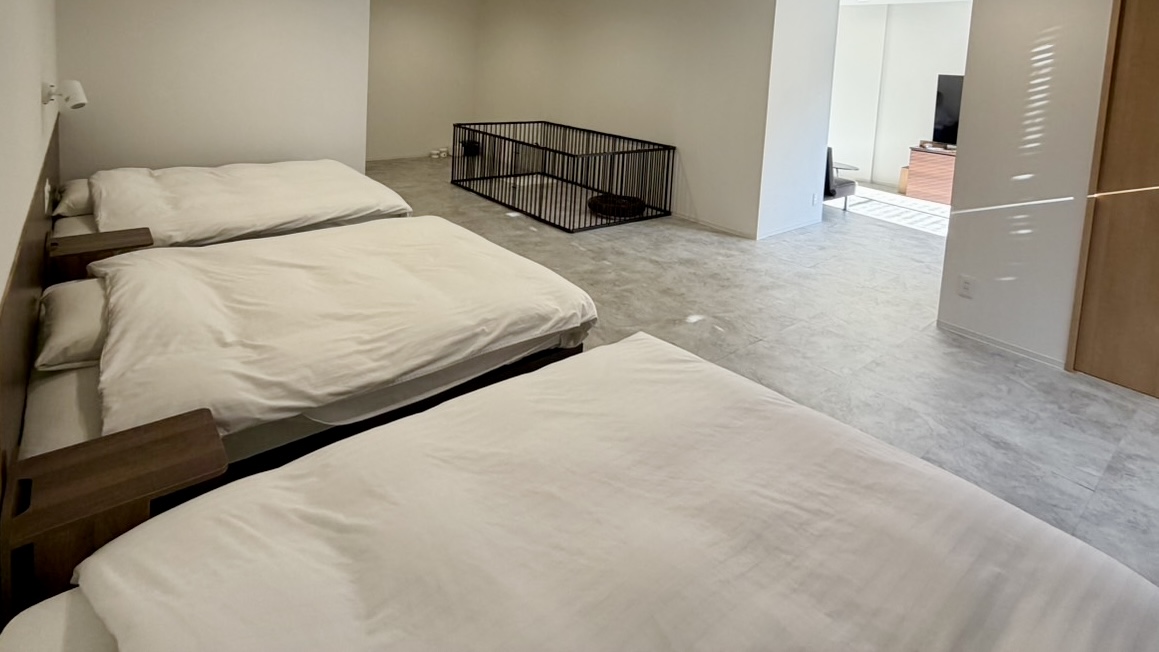 （E）ペットと泊まれる！ケージ付き／トリプル＜最大4名様まで＞