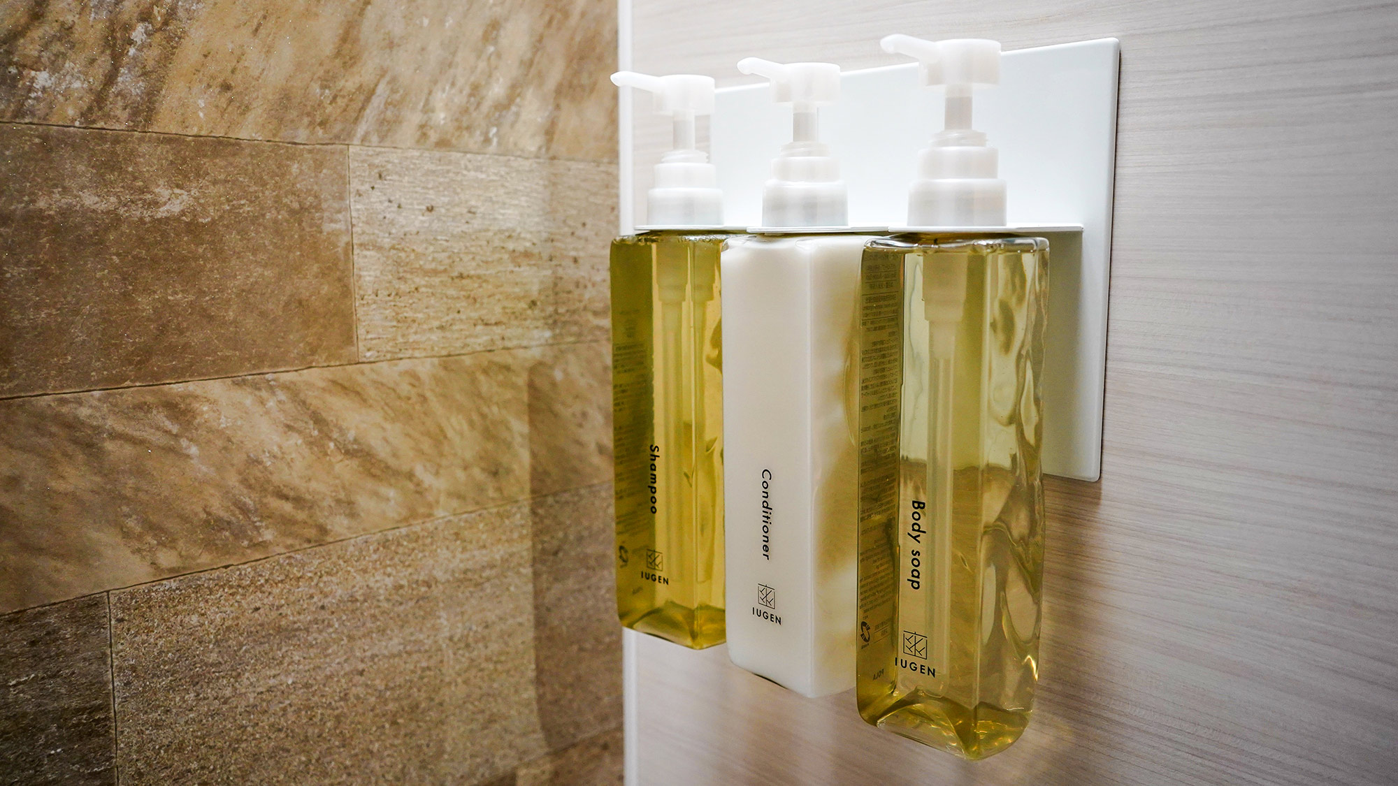 ・【アメニティ】シャンプー・コンディショナー・ボディソープ完備！