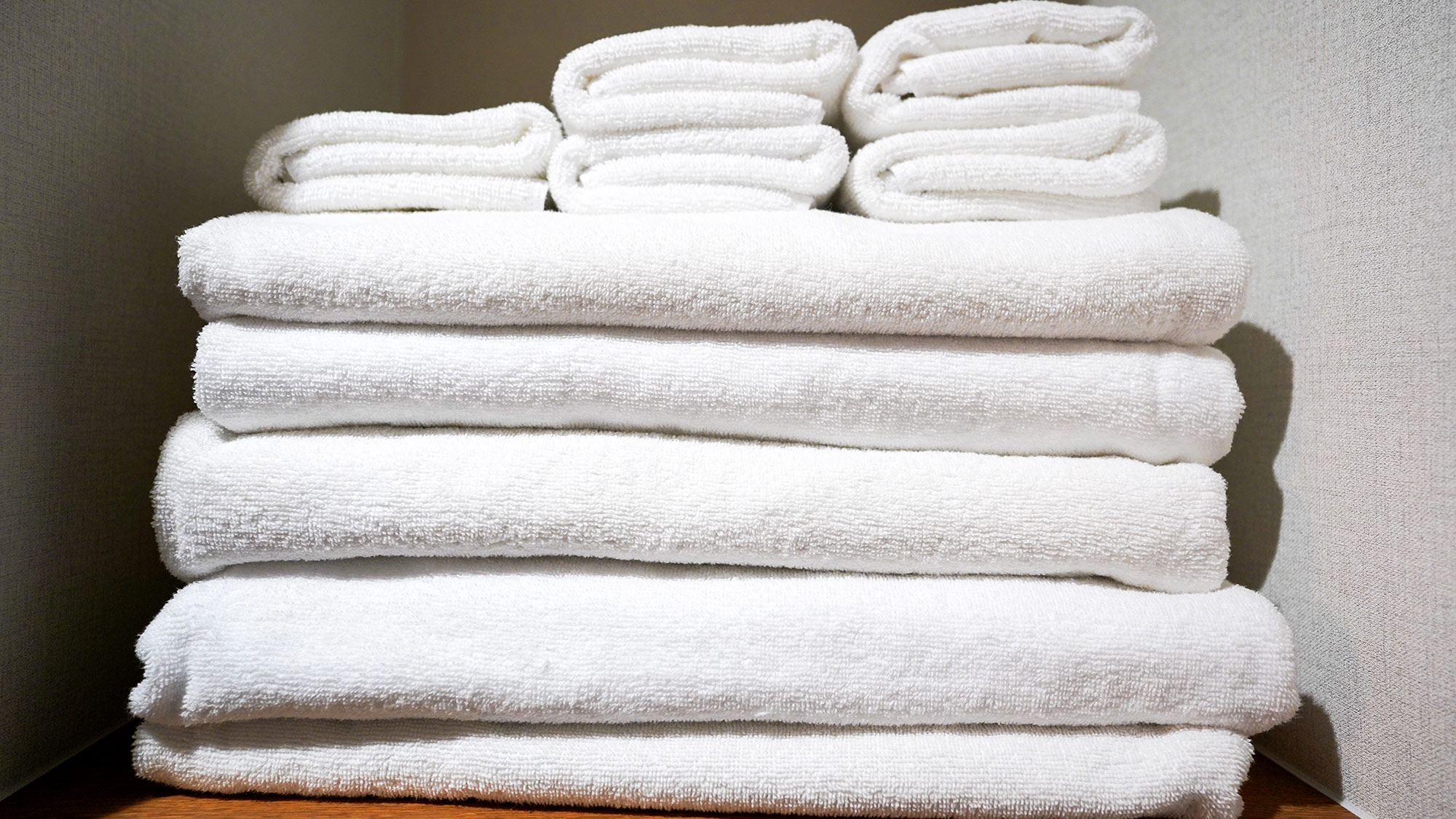 ・【タオル】ハンドタオルとバスタオルをご用意しております。心地よいバスタイムをお楽しみください