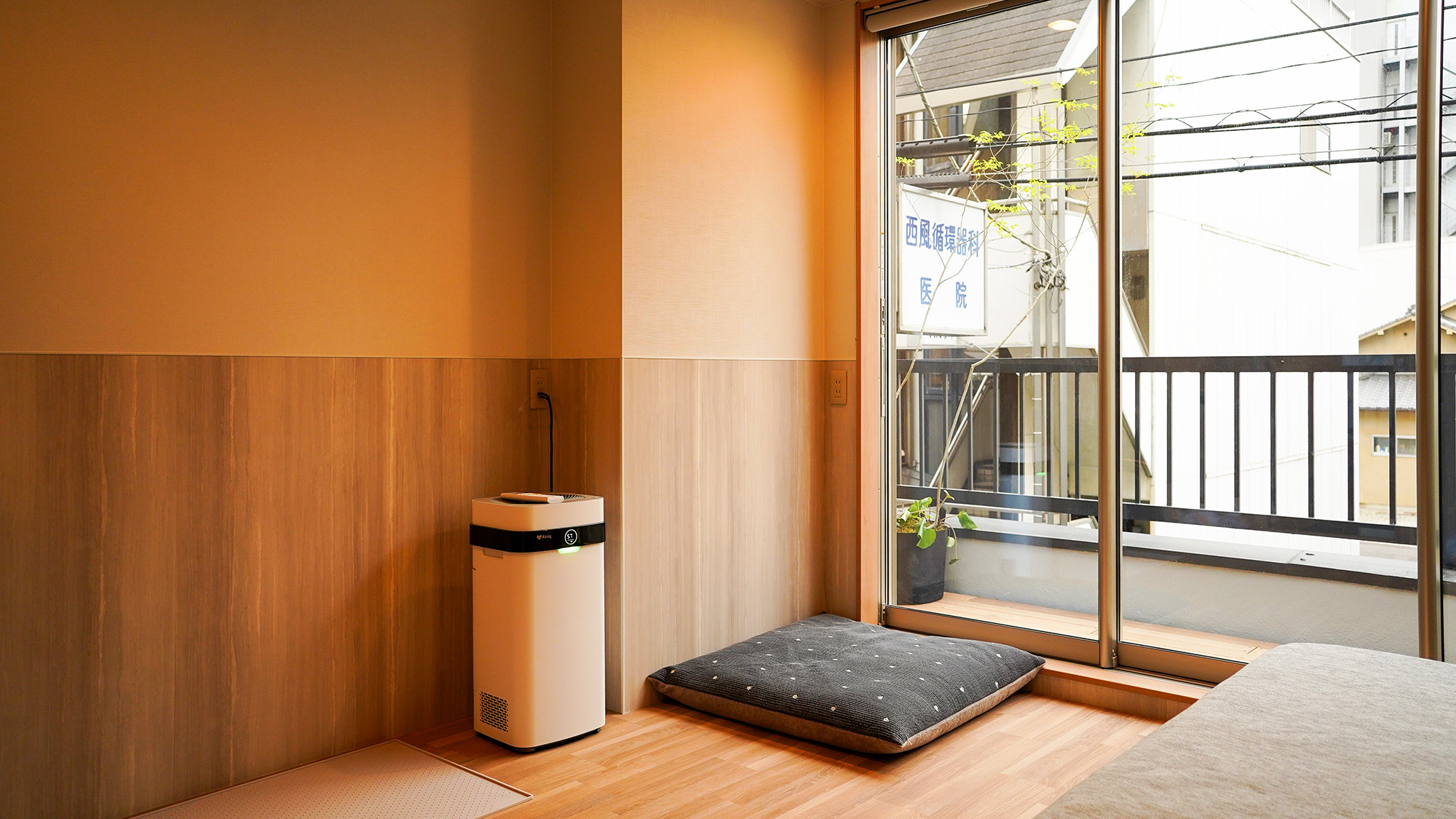 ・【ペットスペース】空気清浄機による徹底清掃♪ 清潔感を保ち、快適にお過ごしいただけます