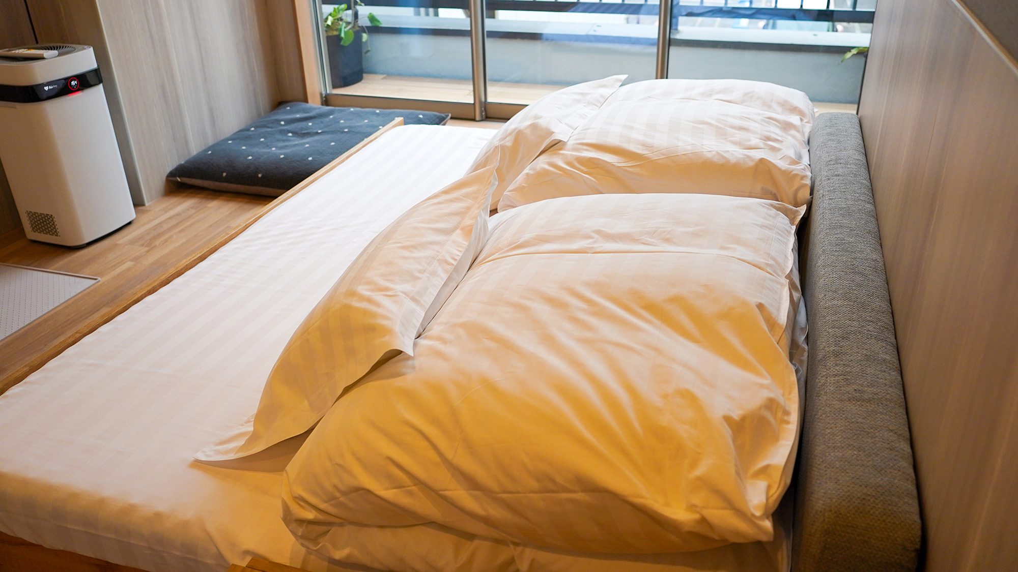 ・【ペットスペース】旅の疲れを癒す、ふかふかのソファベッドで安らぎのひとときをお過ごしください