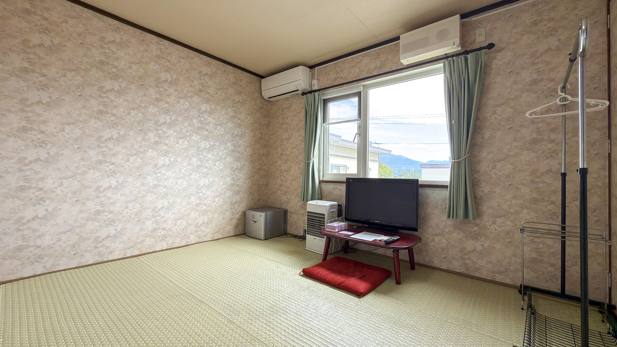 #ゲストルーム（約5畳～8畳）エアコン付き　美瑛・富良野観光の拠点に便利なお部屋