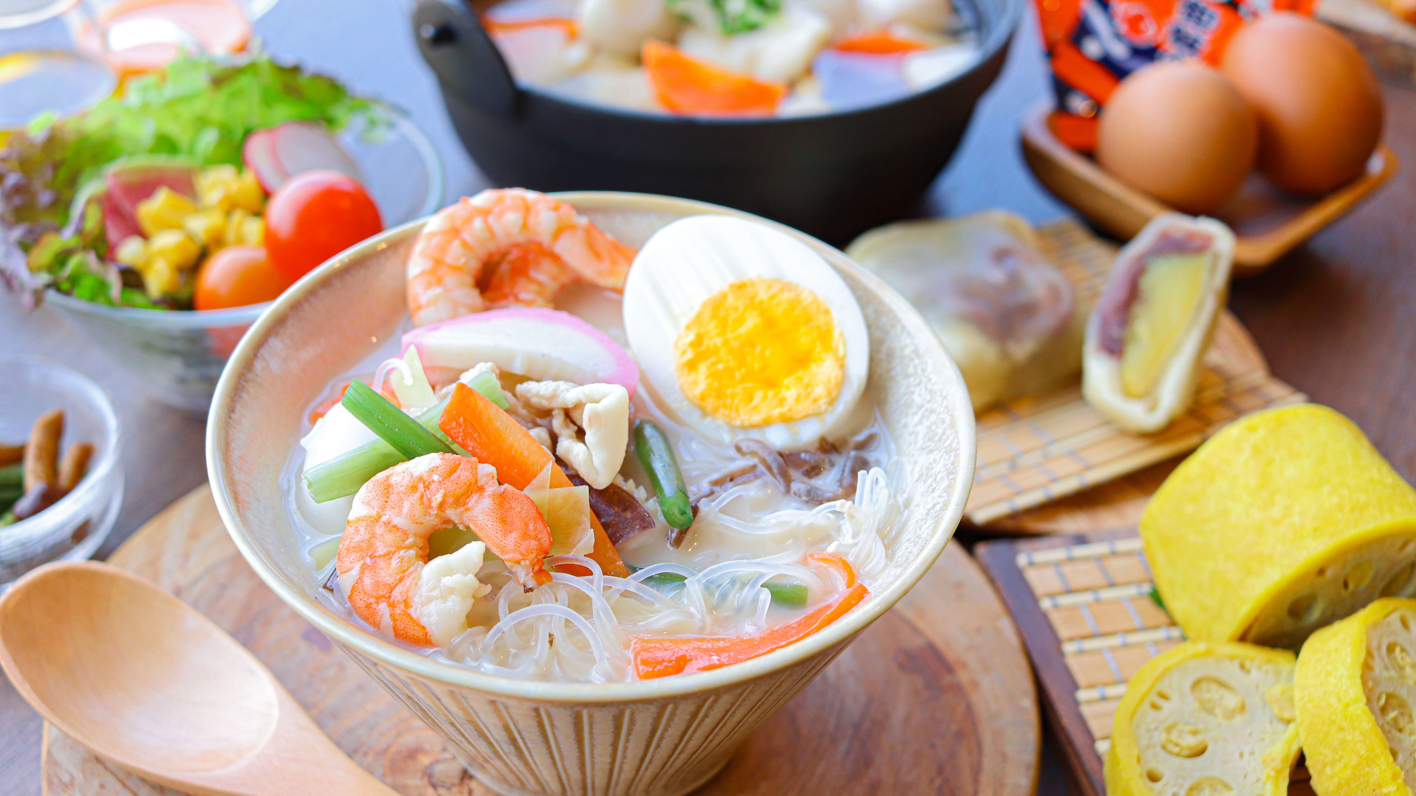 朝食ブッフェ一例：太平燕