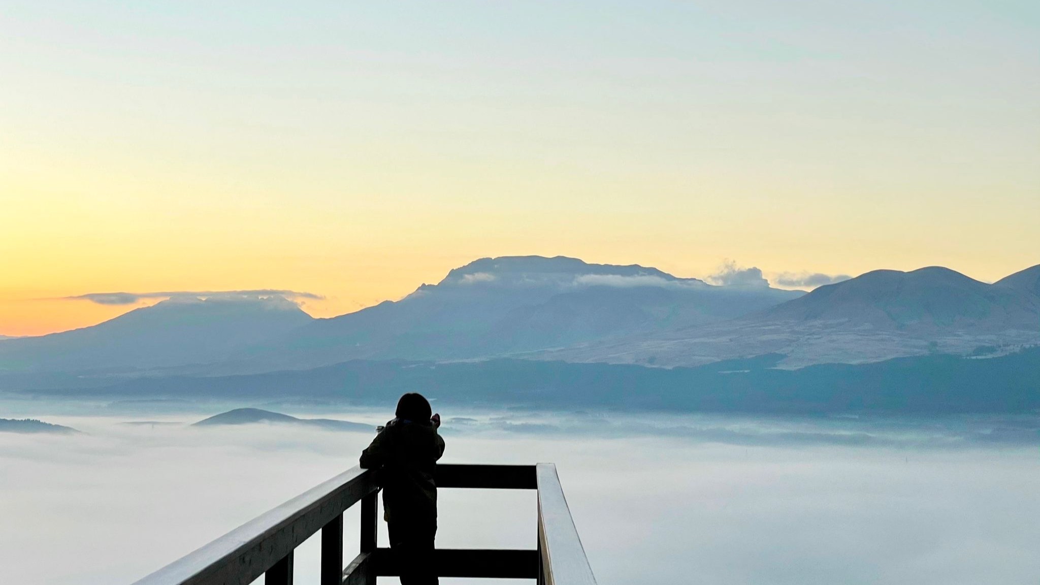 田子山展望所：ホテルから車で30分