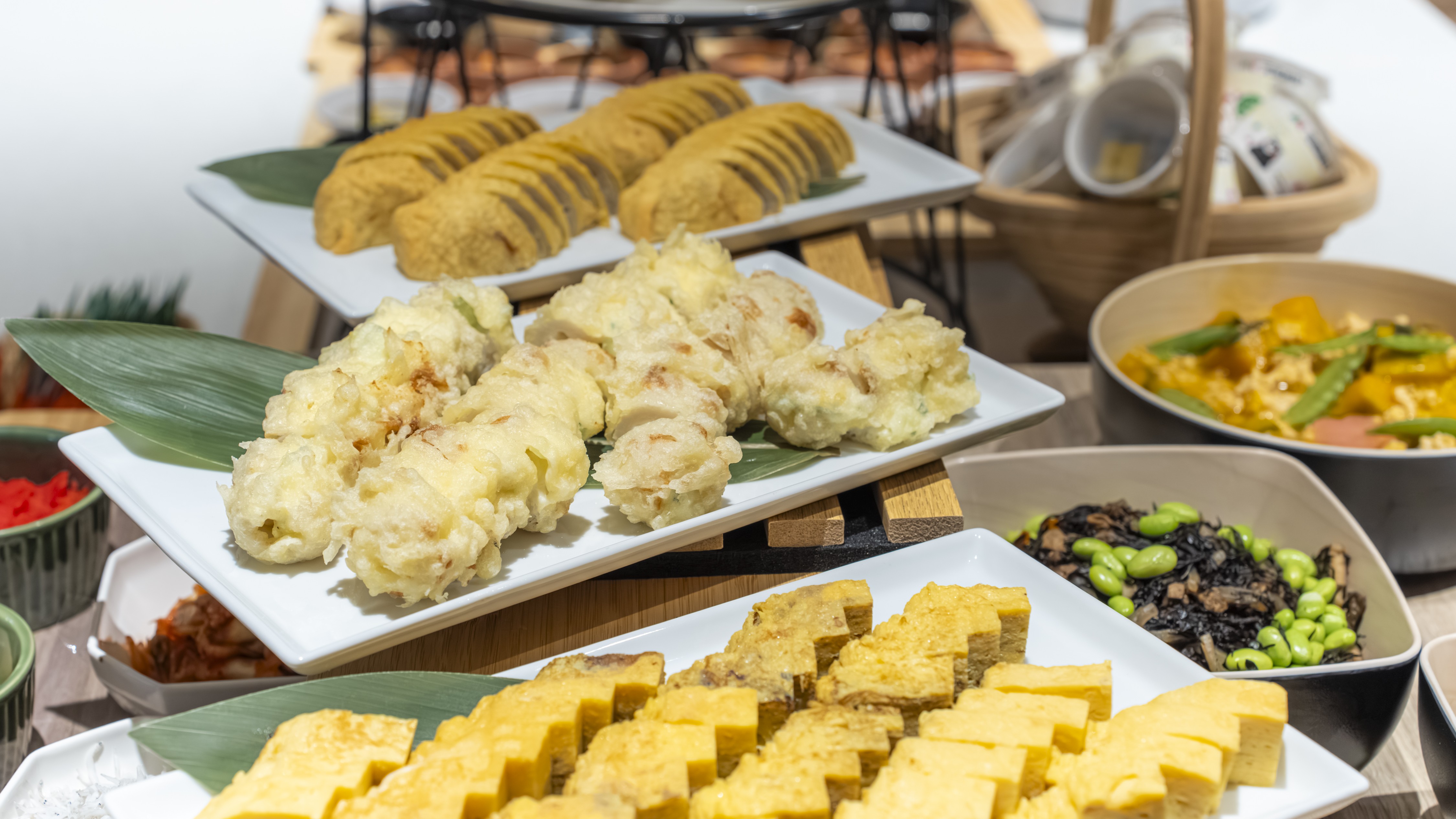 熊本のおいしいが満載　朝食ブッフェ