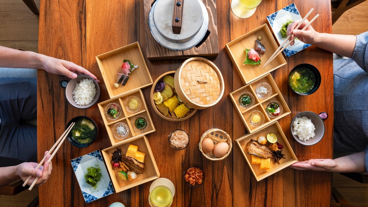 【夕朝食付】インルームダイニングで味わうフレンチディナーと和朝食
