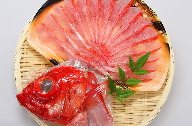 【一泊夕食】「下田港　渡辺水産」 地金目鯛しゃぶしゃぶ