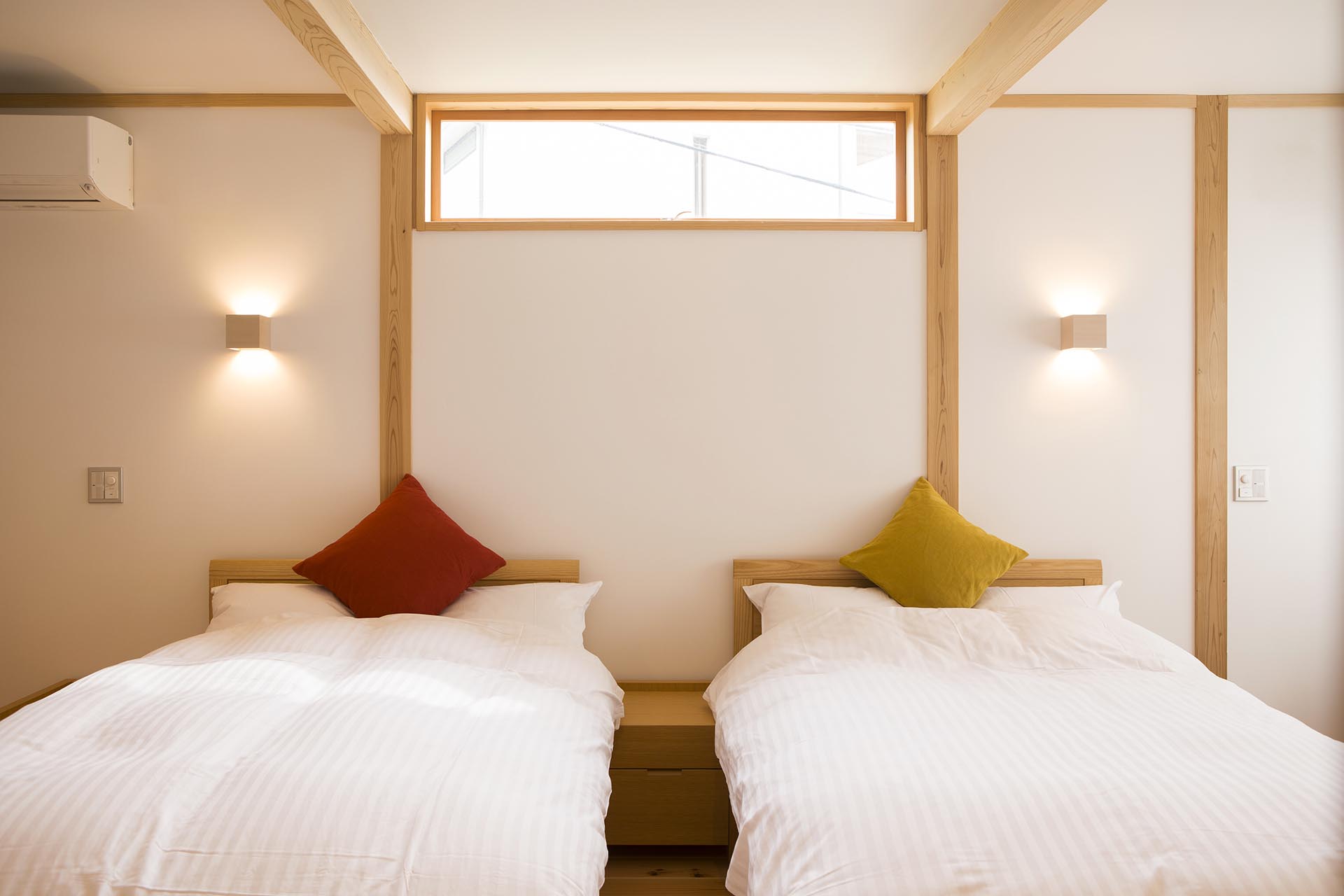 【木のぬくもり空間】春月：ベッドルーム