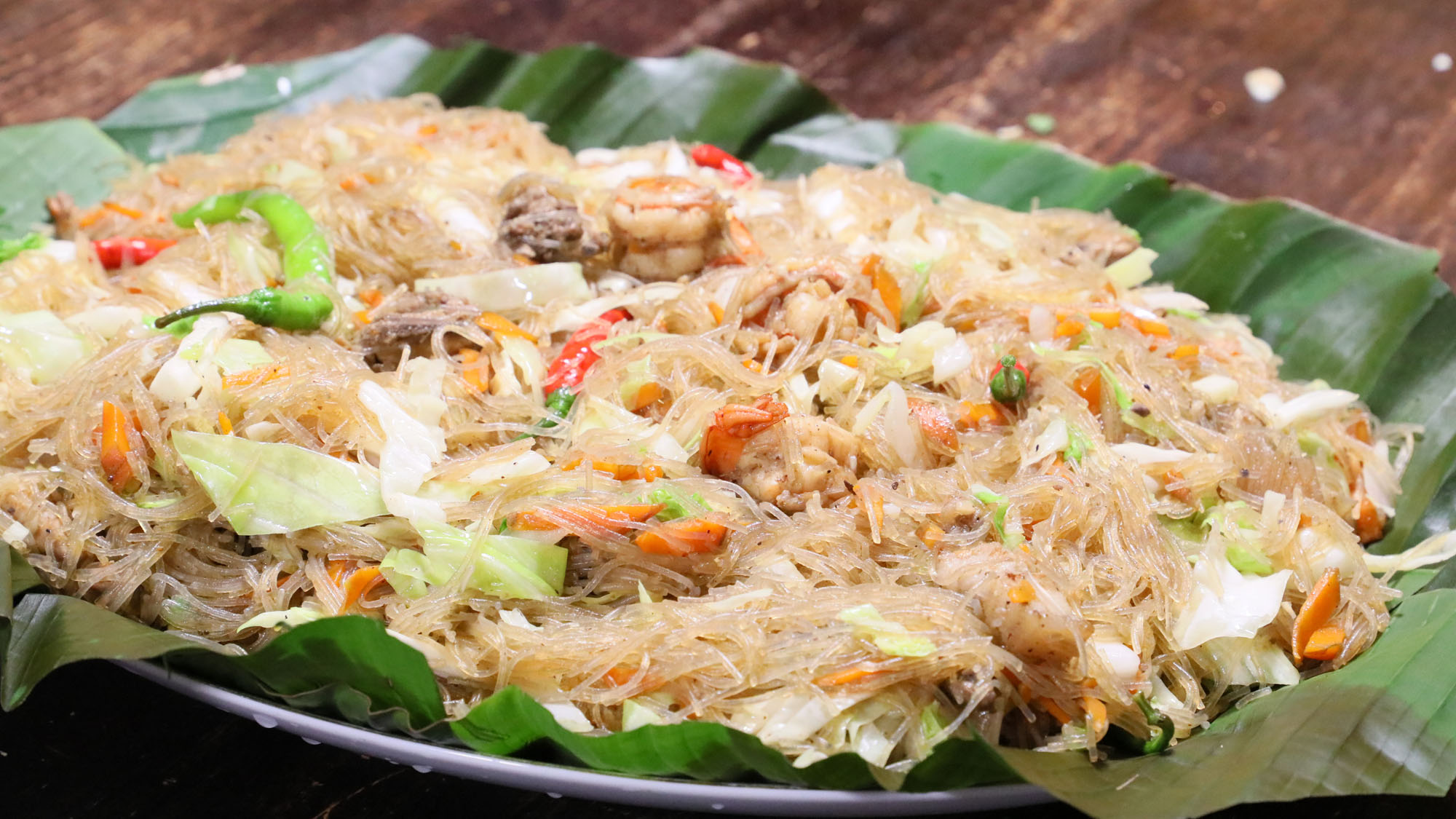 【フィリピン料理】ビーフン＿フィリピン料理ですが、何故か懐かしい味がするビーフン*