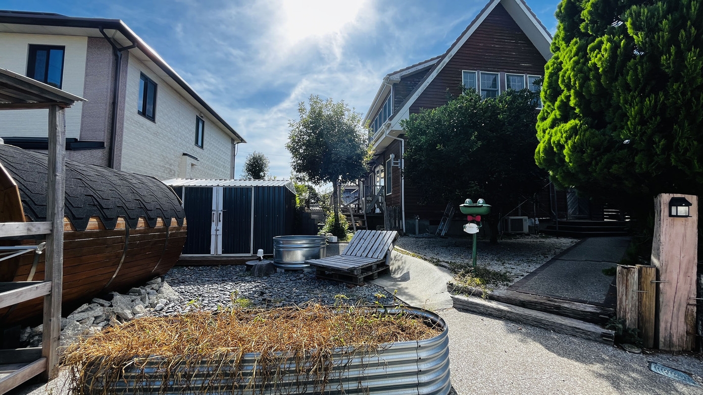 サウナー必見◆バレルサウナ利用◆1棟貸◇隠れ家ゲストハウス◇伊良湖の別荘感覚◇素泊りdeサウナ