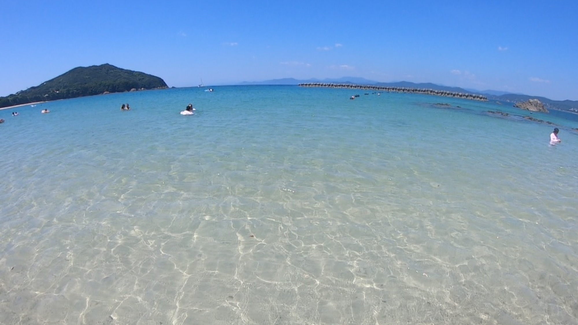 【周辺観光】御座白浜海水浴場
