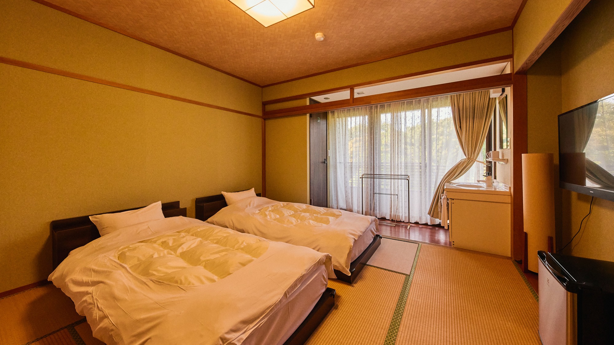 【客室】スタンダードルーム・和ベッド（一例）