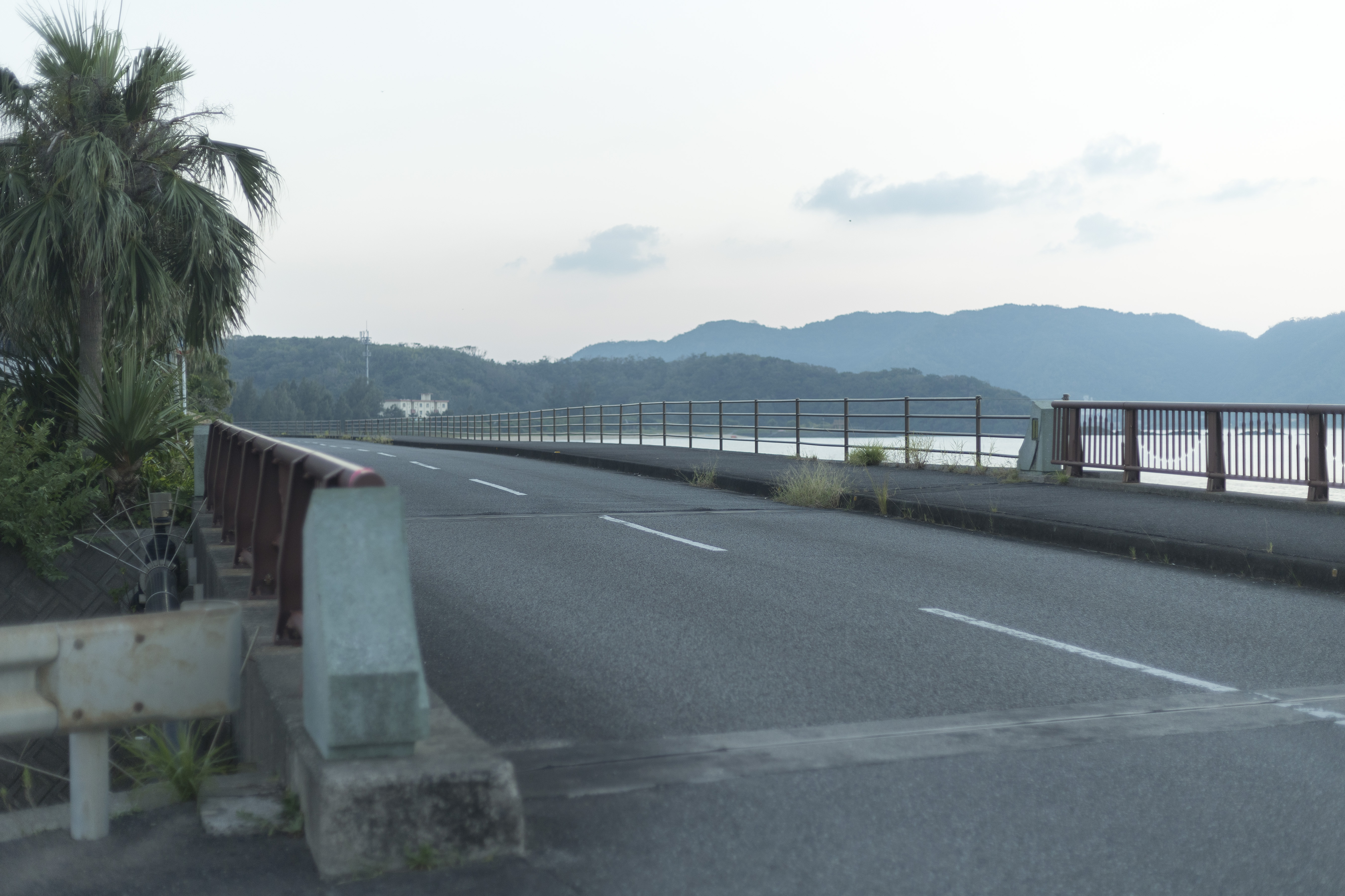 宿の最寄りの大通り