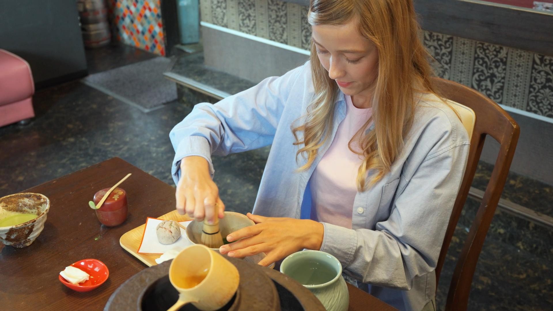 老舗茶舗と楽しむ抹茶時間ステイ  【茶カフェ＆ダイニング 桜里】抹茶体験付き宿泊プラン