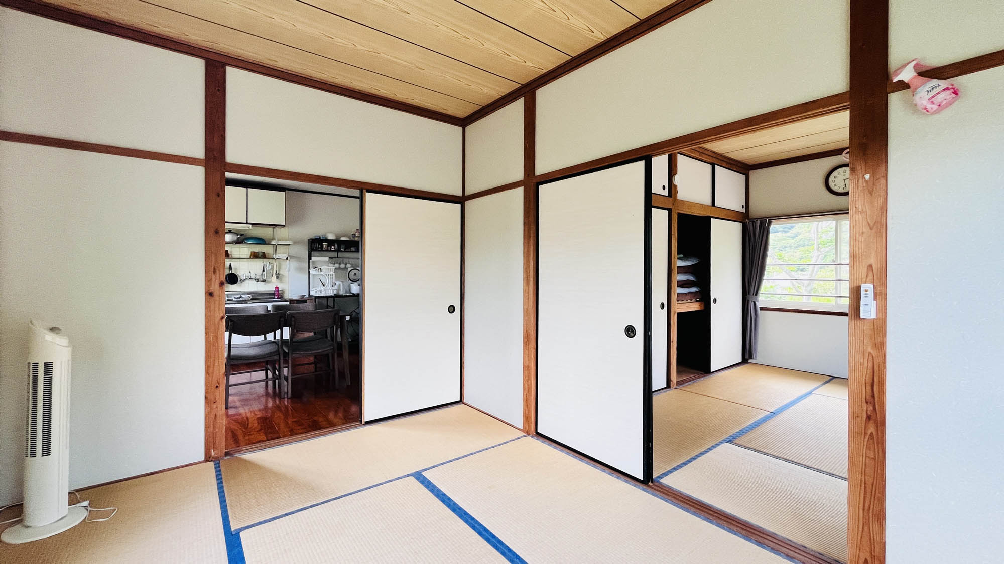 【客室】足を伸ばしてゆったり寛げる和室