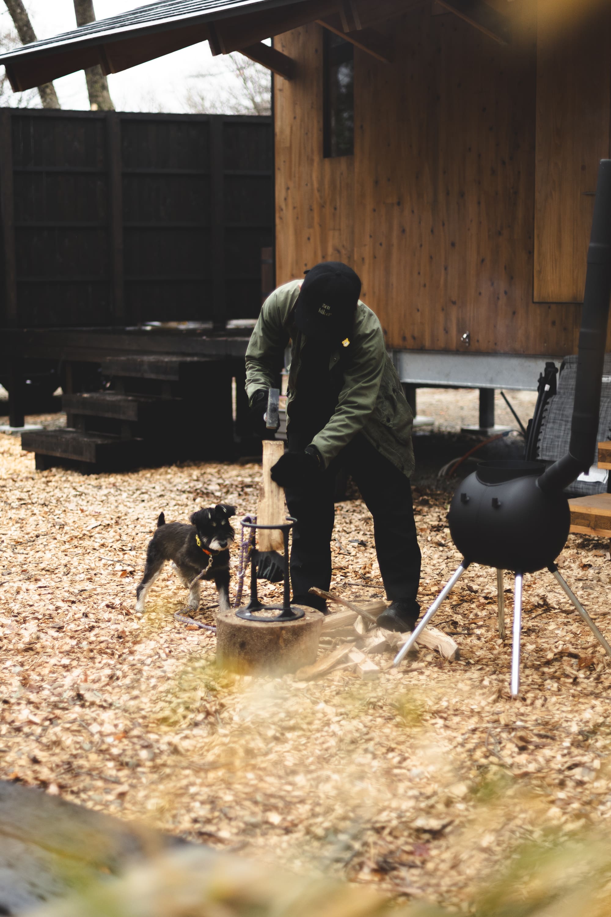 薪割り器（部屋共通備品）