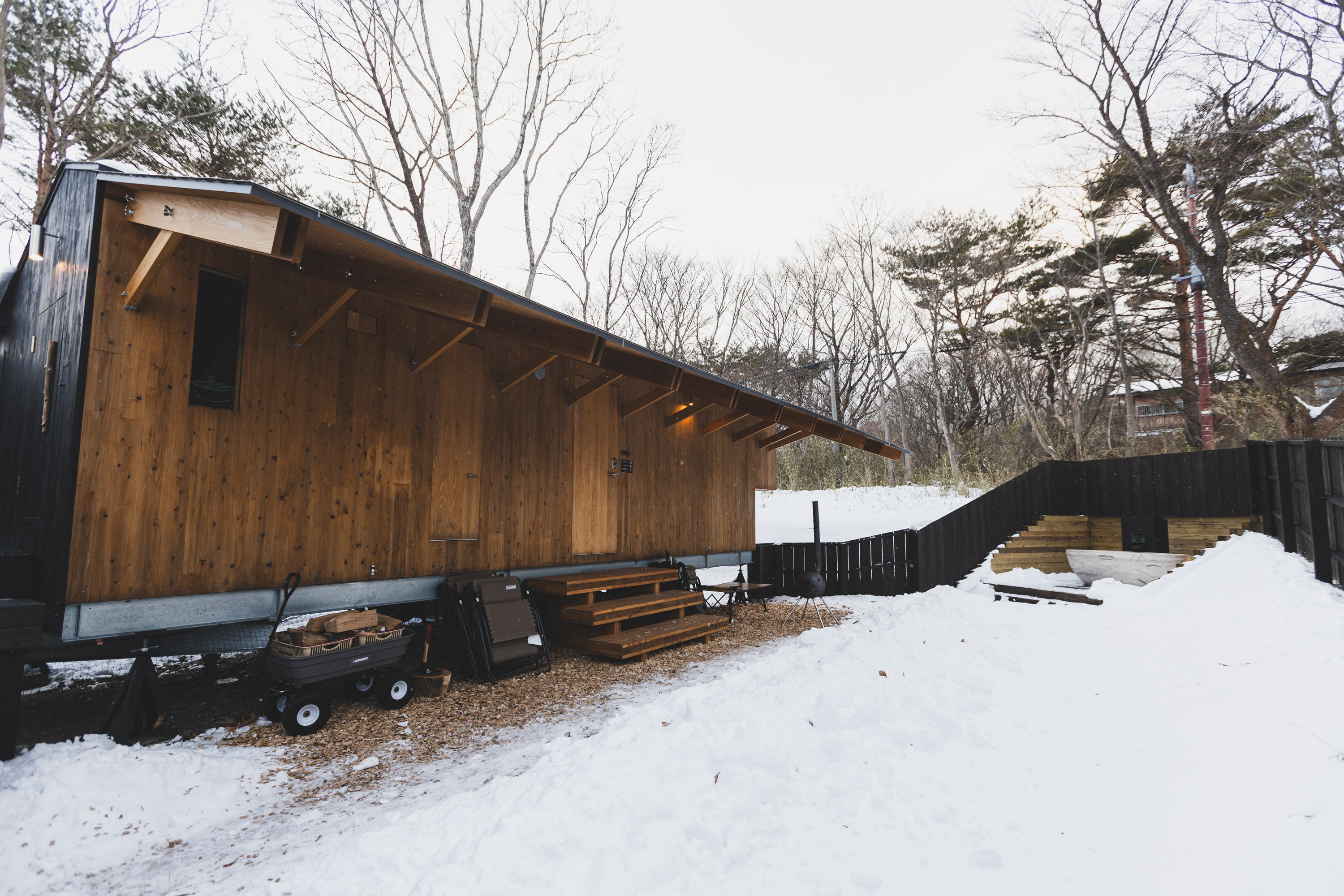 ペットと入れる露天風呂とドッグラン付き 外観