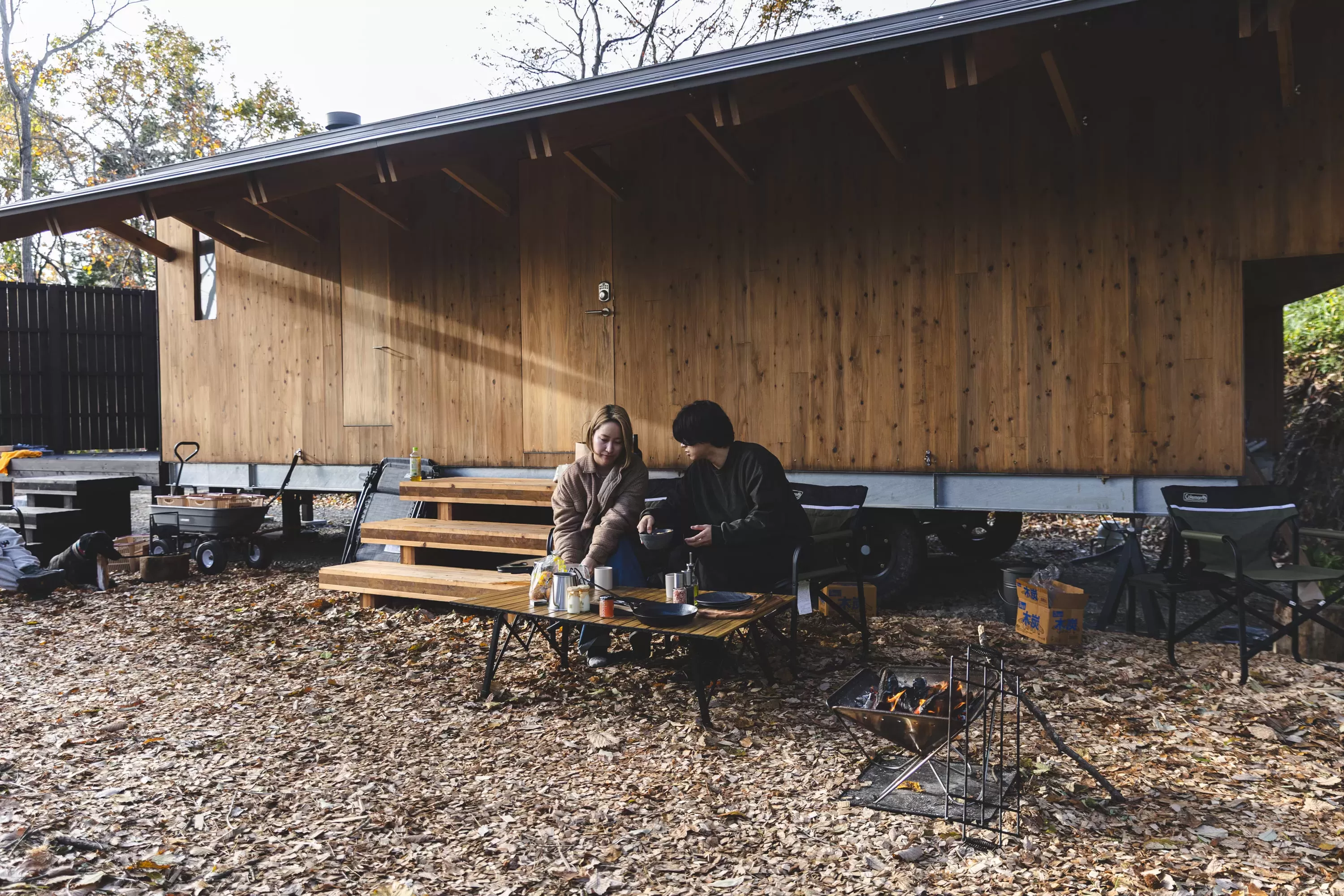 アウトドアリビング