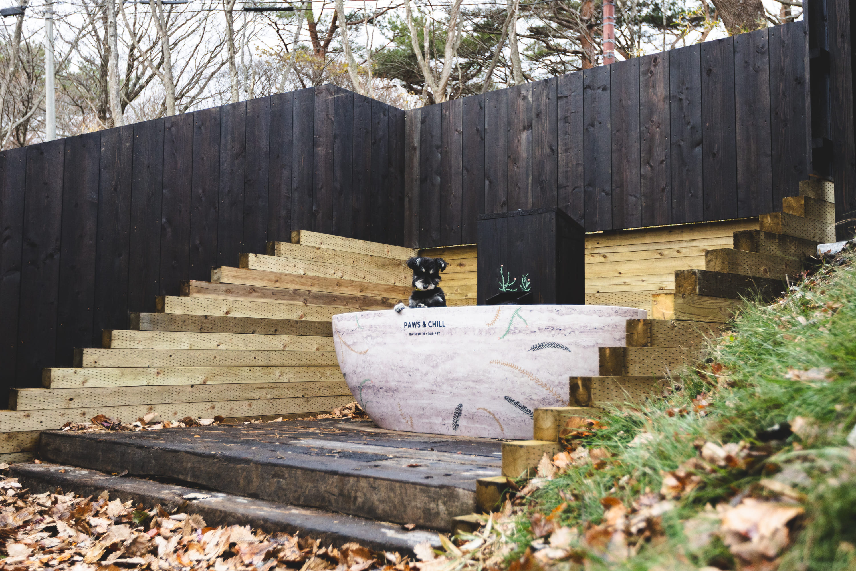 ペットと露天風呂付き 浴槽1